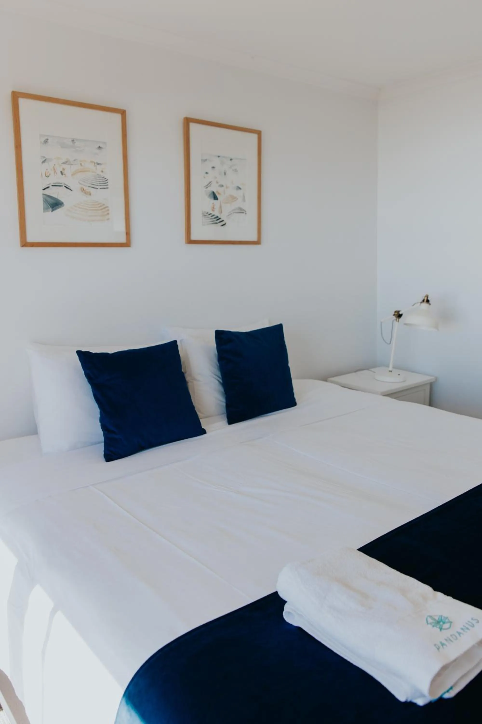 Bed in Pandanus Palms Holiday Resort