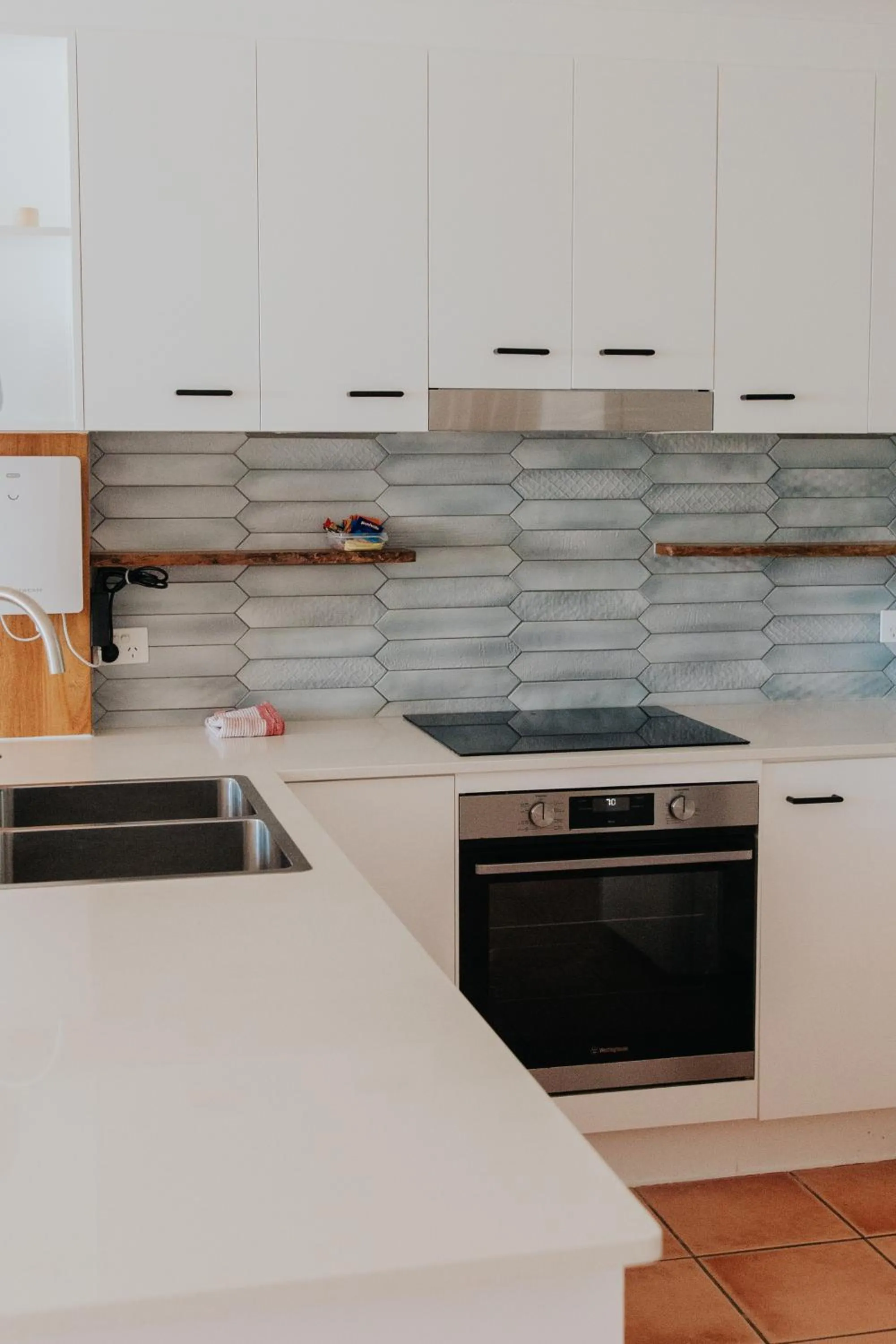 Kitchen or kitchenette in Pandanus Palms Holiday Resort