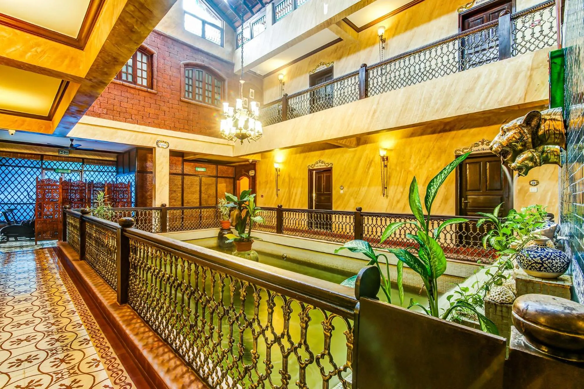 Lobby or reception in Casa Severina