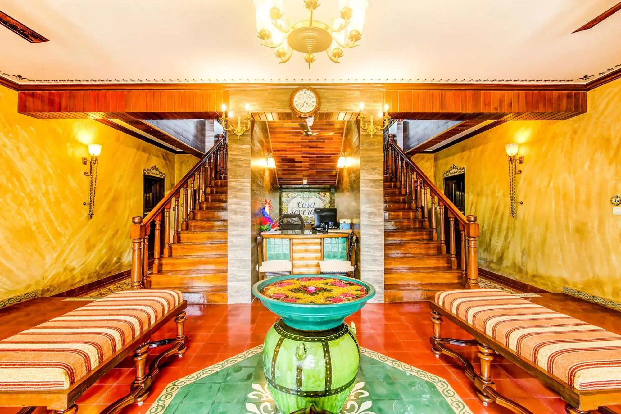 Lobby or reception in Casa Severina Lobby or reception in Casa Severina