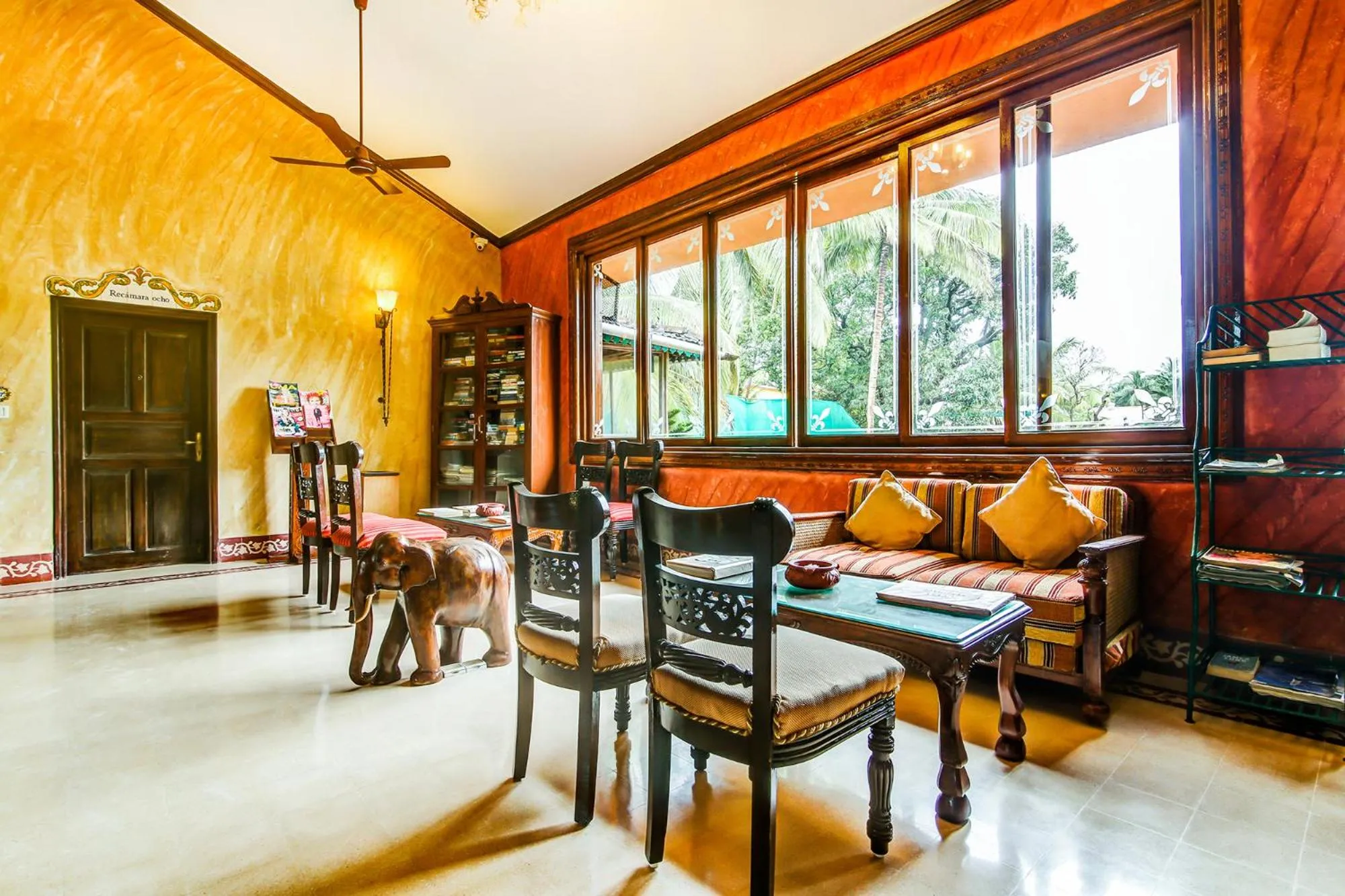 Seating area in Casa Severina