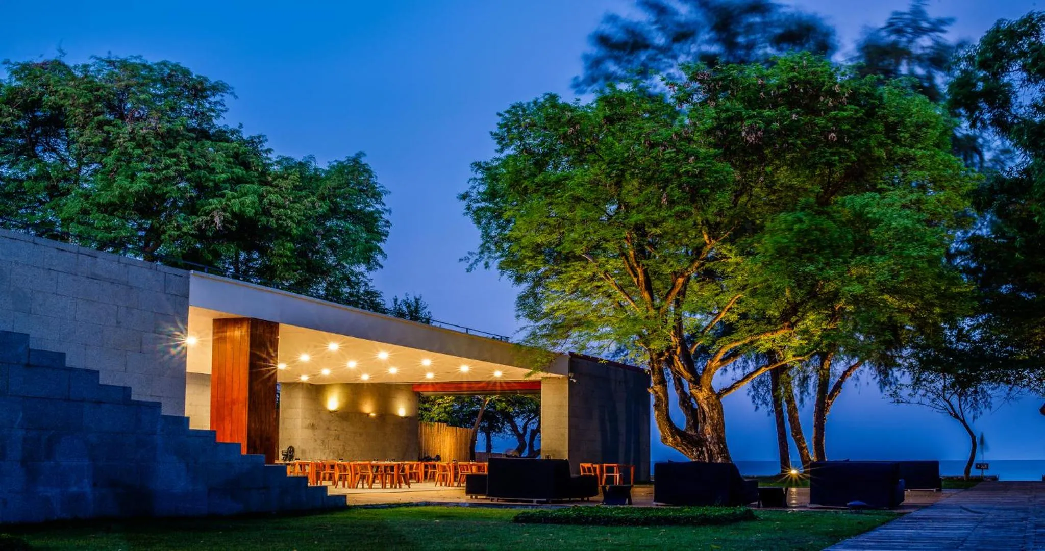 Garden view in Tolani Resort Kui Buri