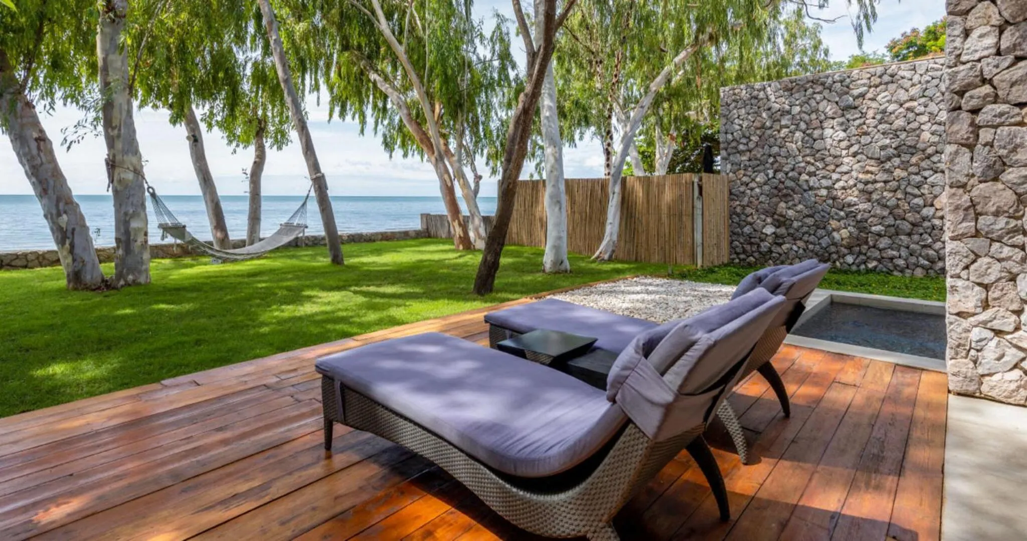 sunbed in Tolani Resort Kui Buri