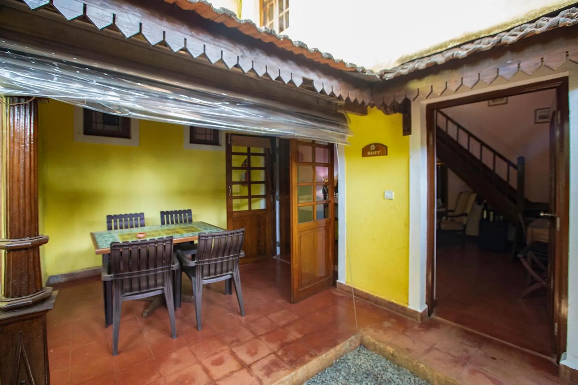 Dining area in Presa di Goa - Managed by Smith and Appy