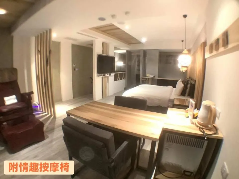 Bed in OUGE Motel Kaohsiung