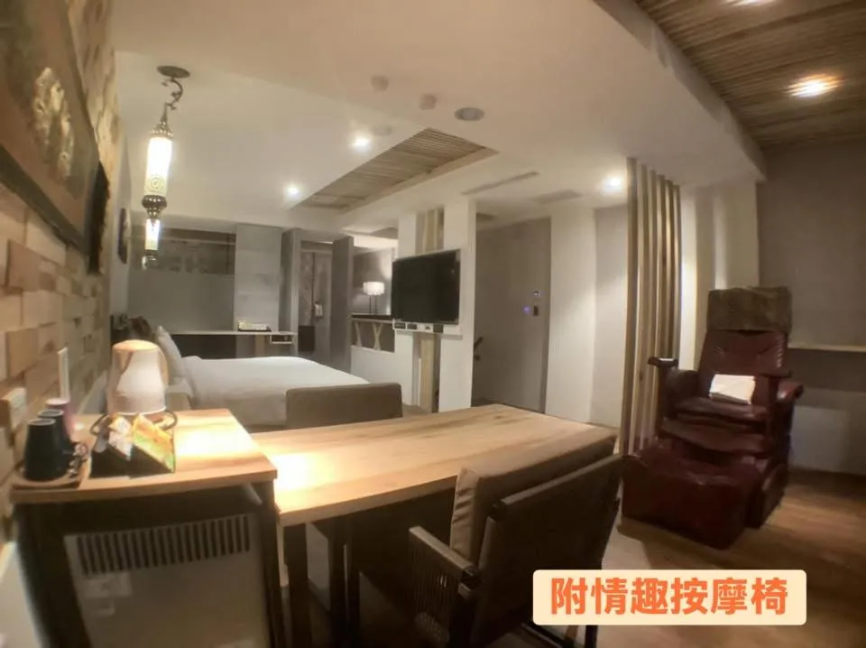 Bed in OUGE Motel Kaohsiung