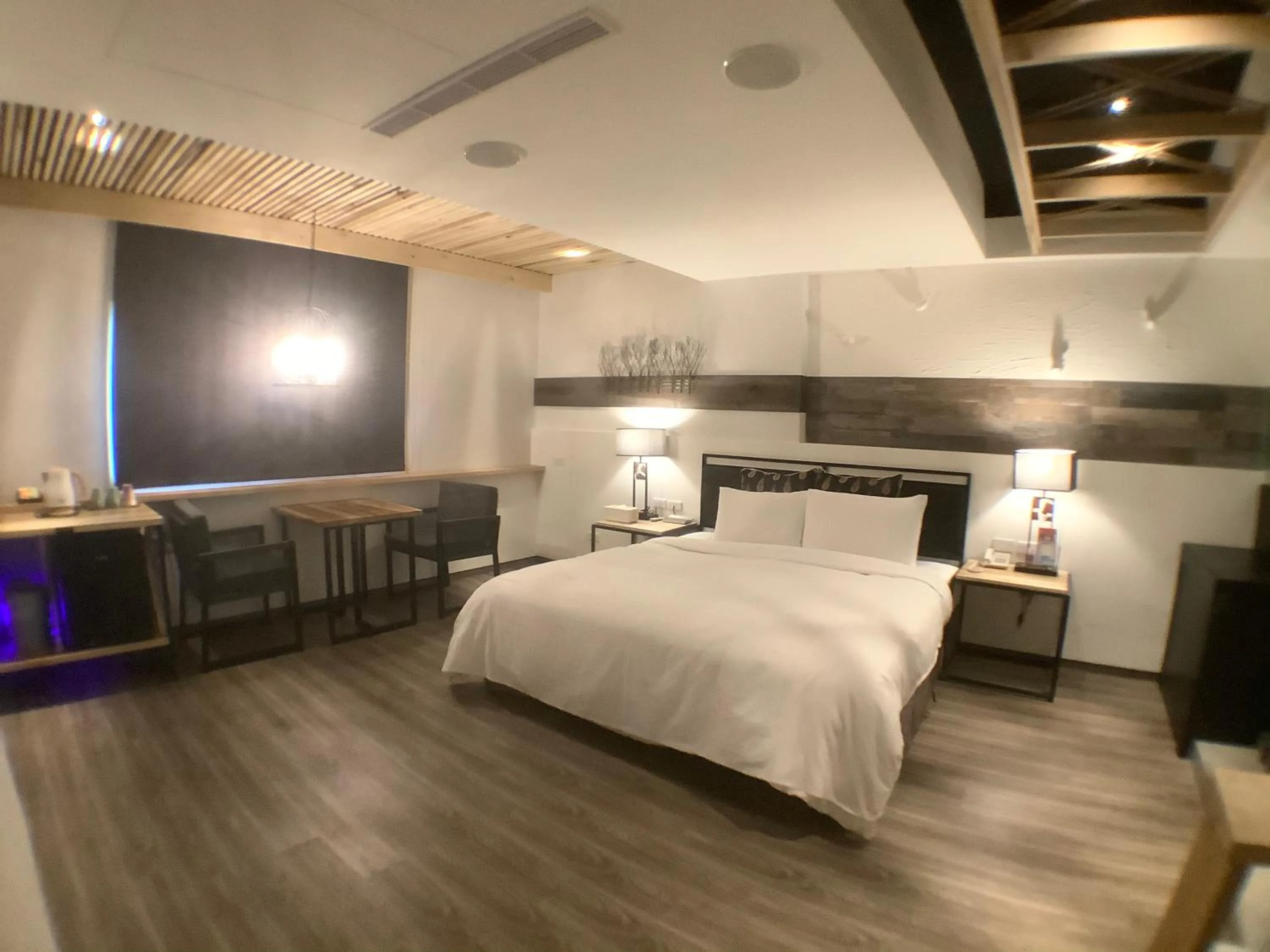 Bed in OUGE Motel Kaohsiung