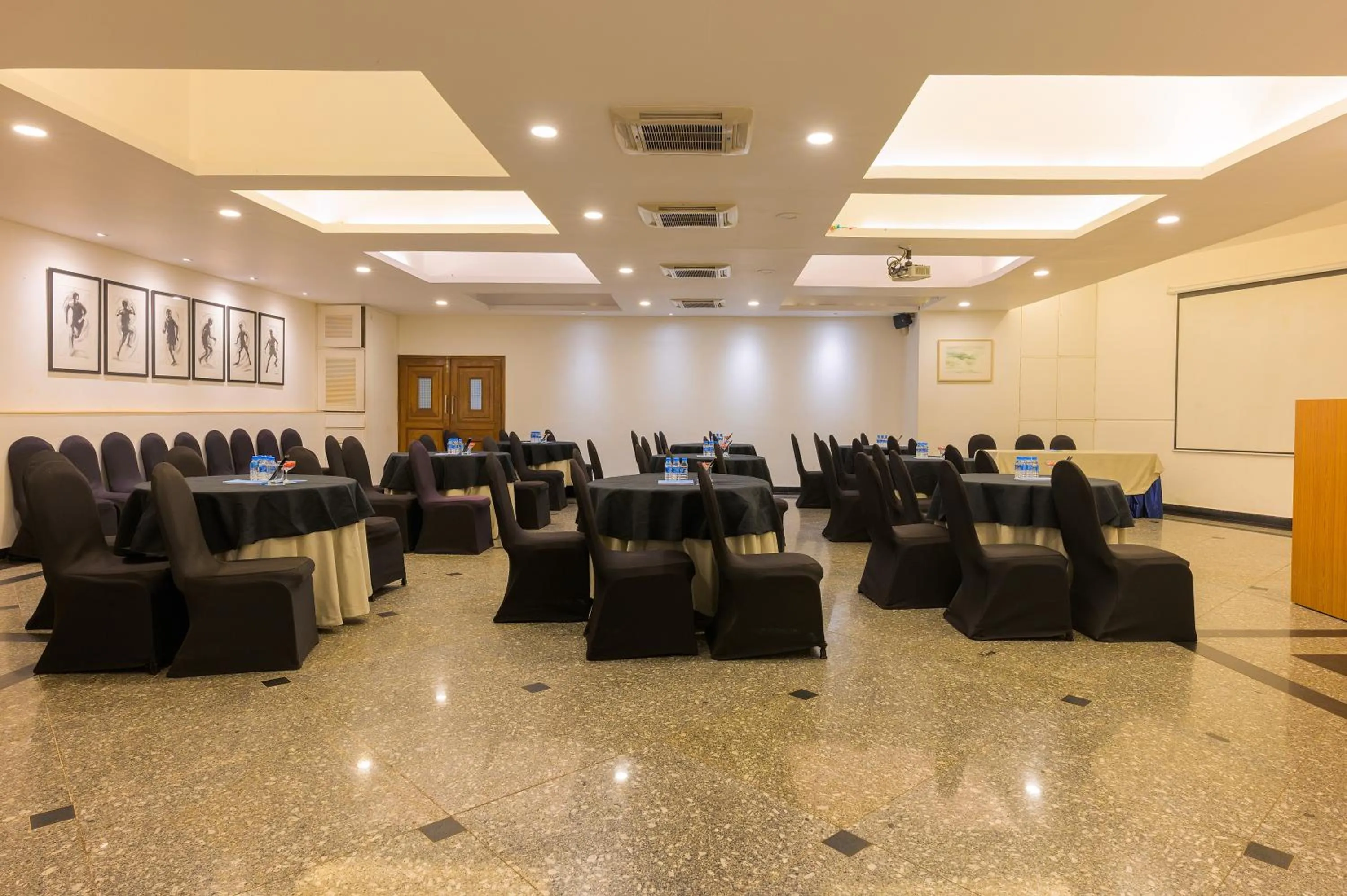 Seating area in Whispering Palms Beach Resort