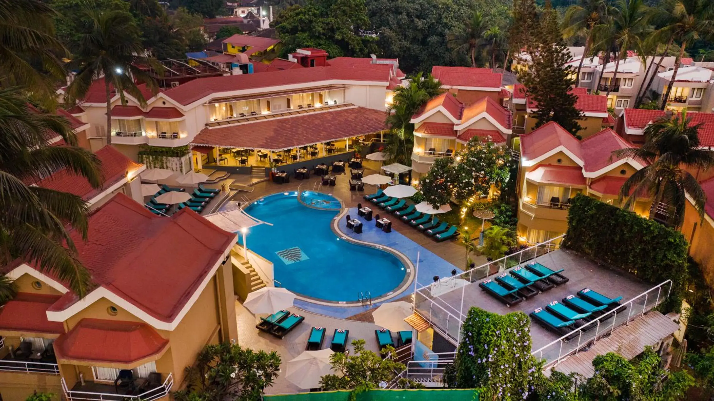 Property building in Whispering Palms Beach Resort Property building in Whispering Palms Beach Resort