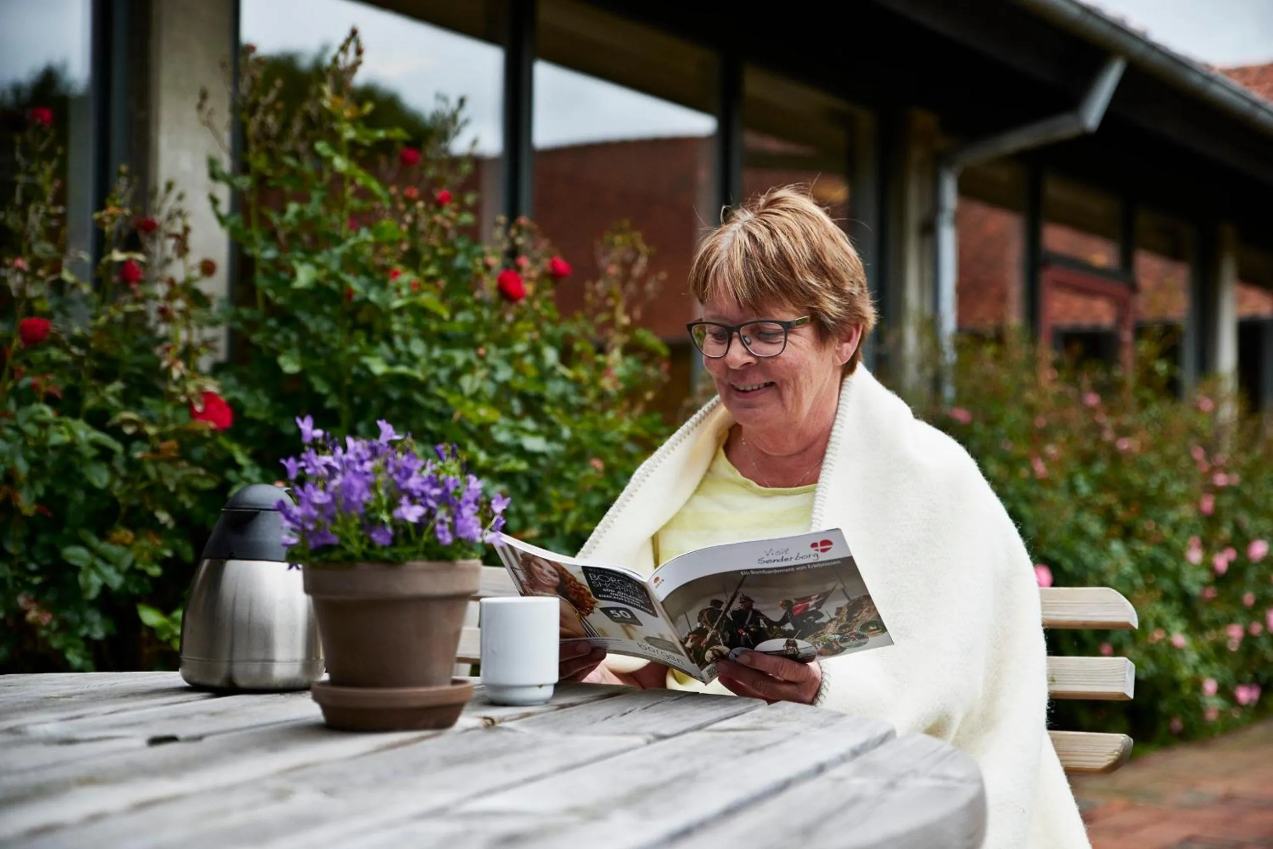 Garden in Danhostel Sønderborg City