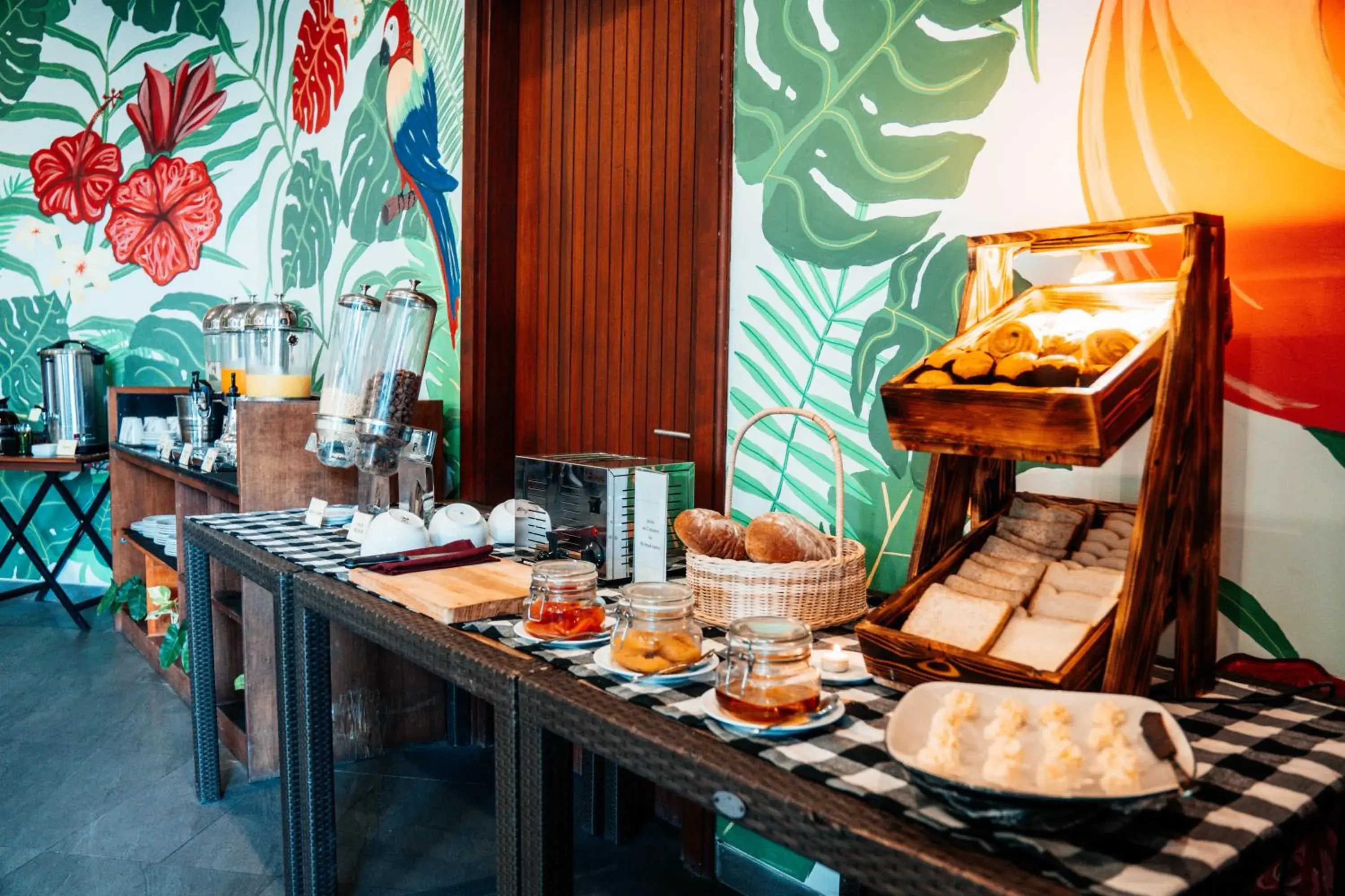 Buffet breakfast in Sense Canggu Beach Hotel Buffet breakfast in Sense Canggu Beach Hotel