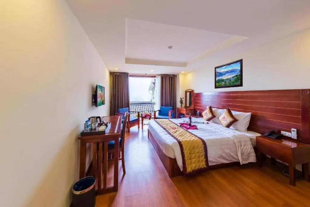 Bedroom, Bed in Sapa Lodge Hotel