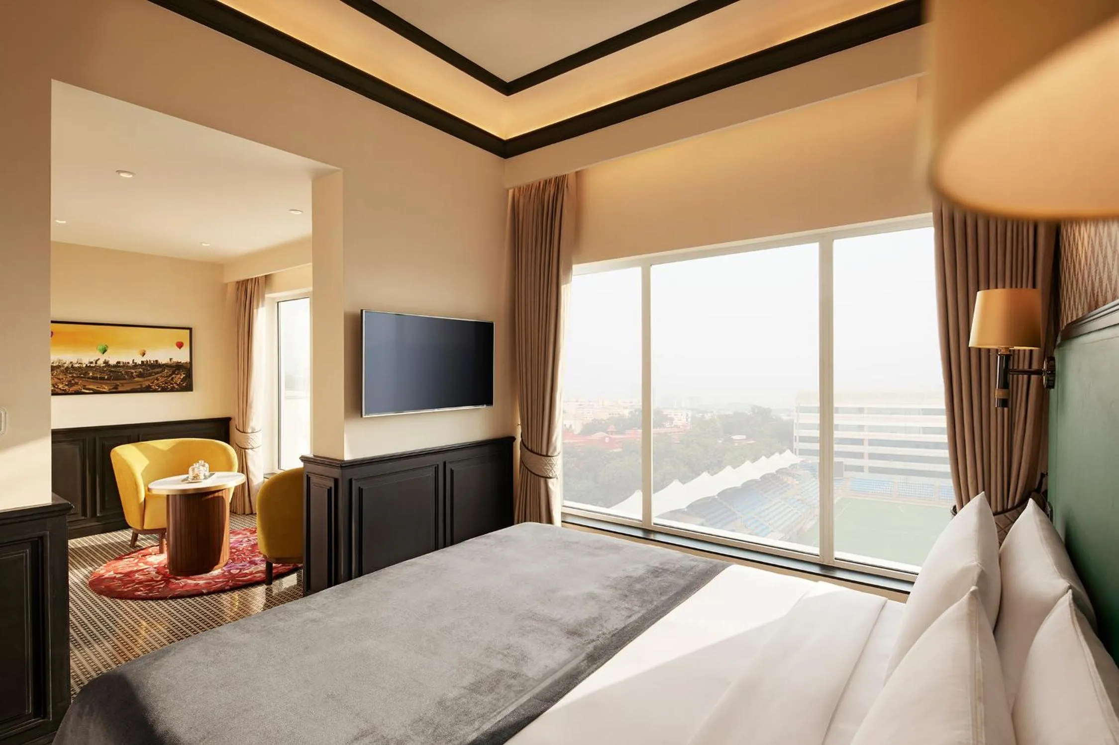 Photo of the whole room, Bed in The Connaught, New Delhi- IHCL SeleQtions