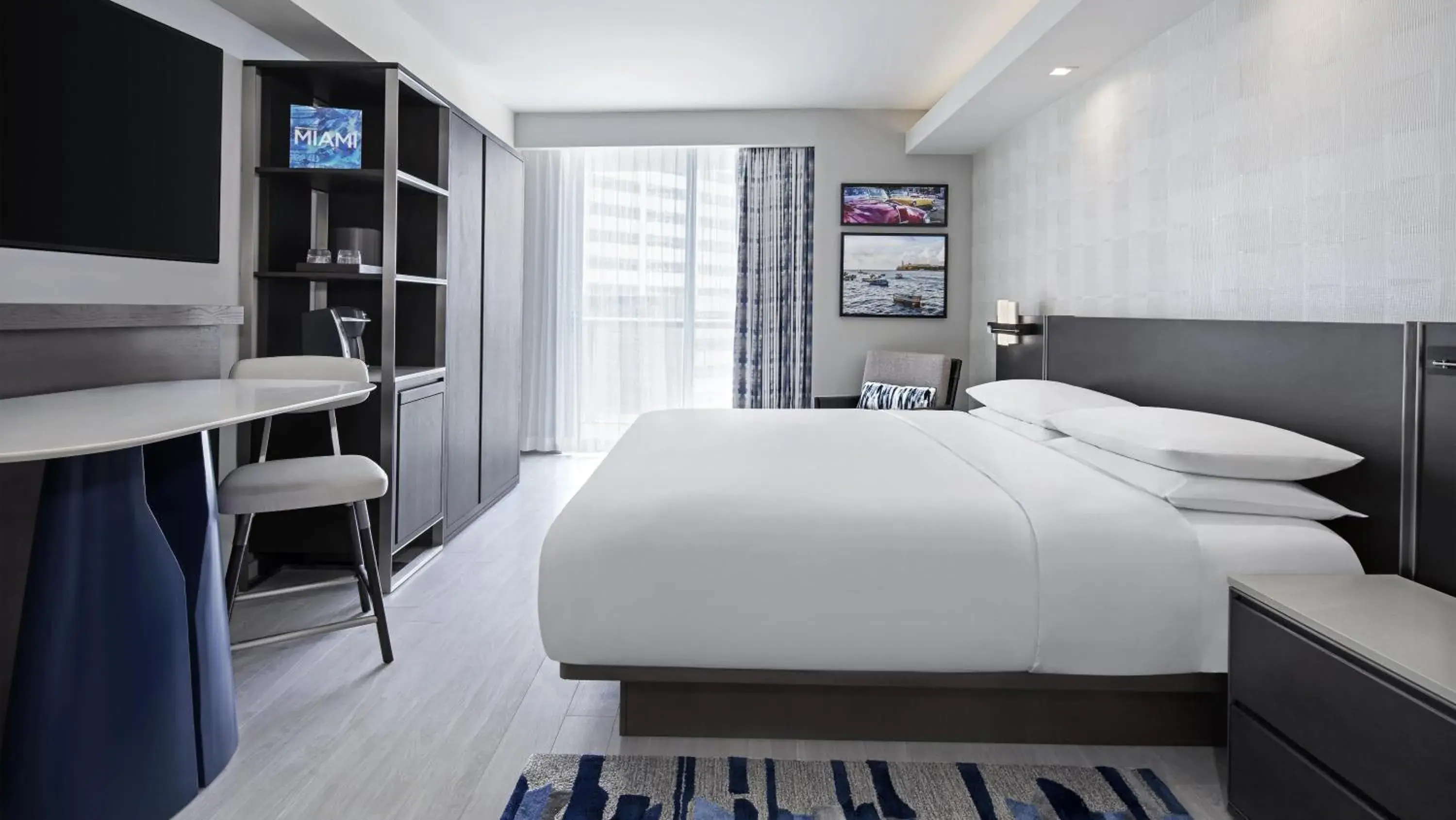 Bedroom, Bed in Hyatt Centric Brickell Miami Bedroom, Bed in Hyatt Centric Brickell Miami