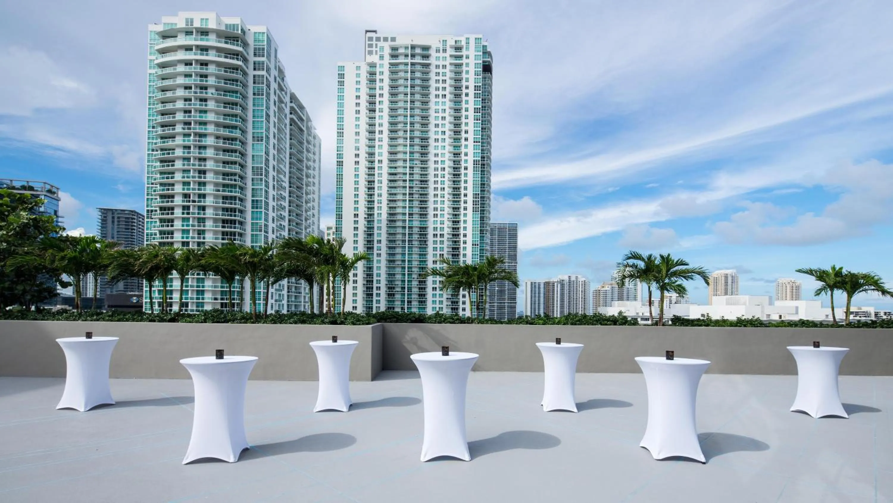 Patio in Hyatt Centric Brickell Miami