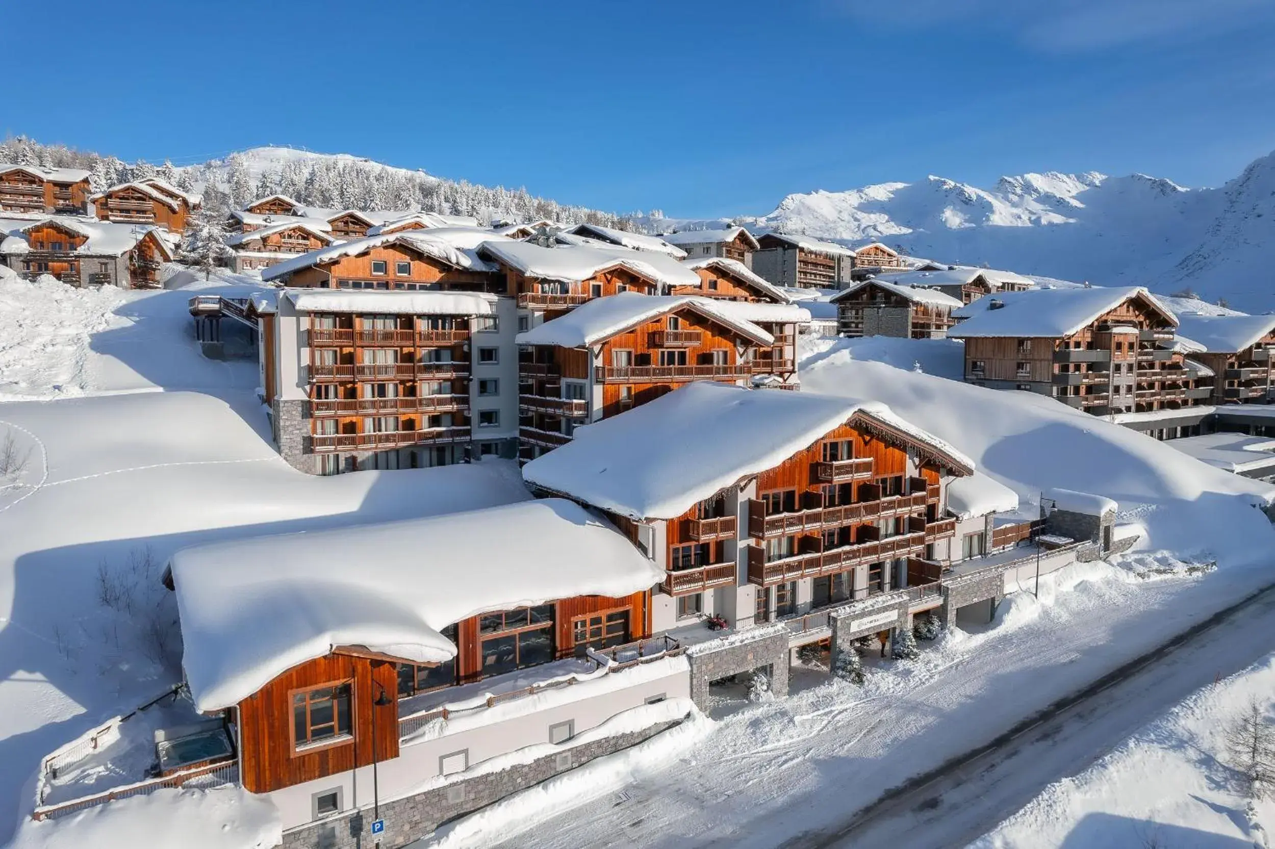 Property building in ILY Hotels & Spa La Rosiere Property building in ILY Hotels & Spa La Rosiere
