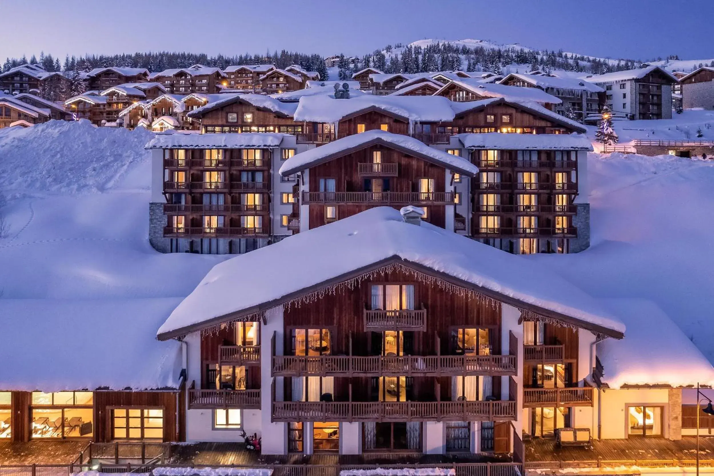 Property building in ILY Hotels & Spa La Rosiere Property building in ILY Hotels & Spa La Rosiere