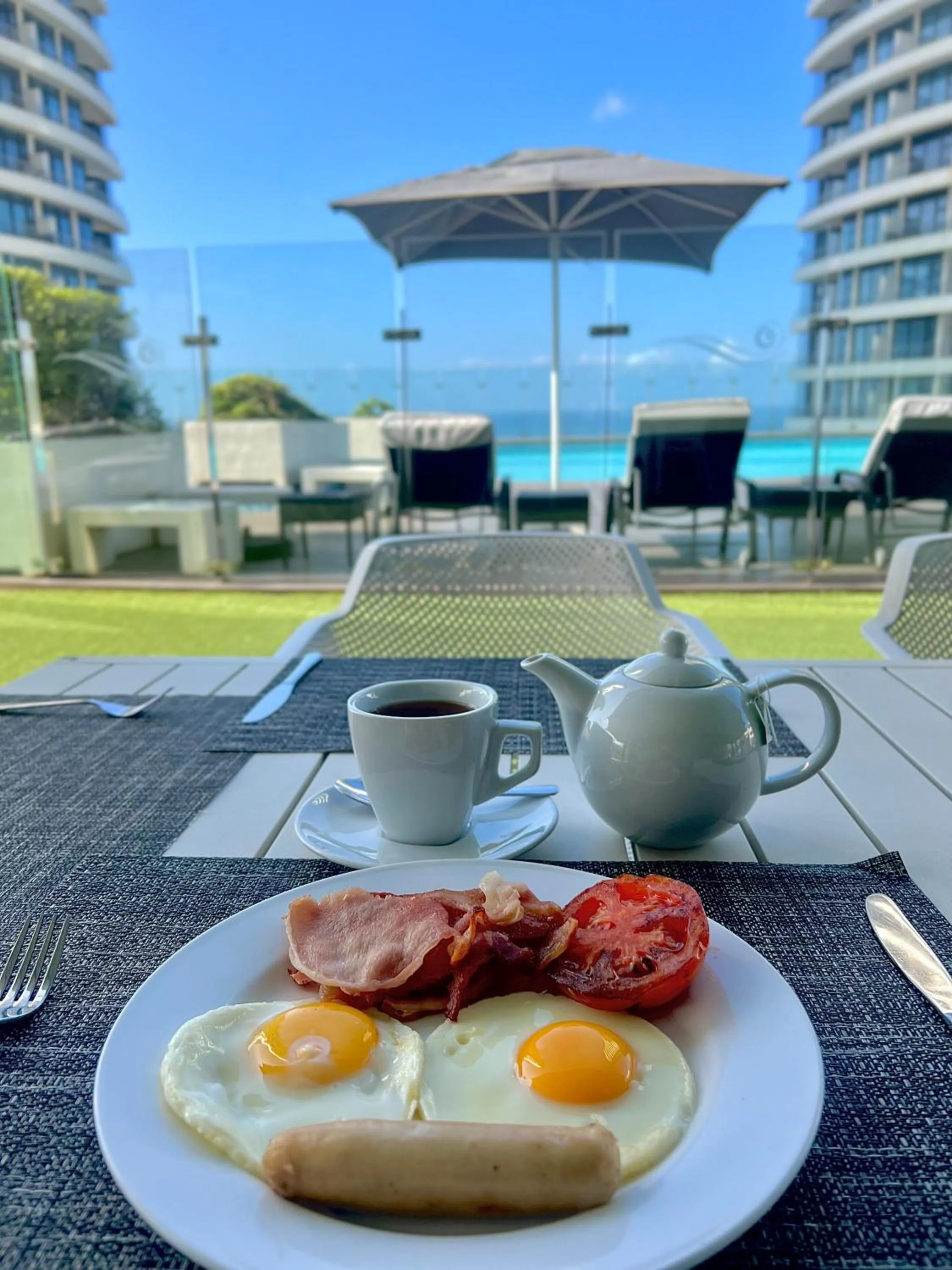 Balcony/Terrace in The Capital Pearls Hotel