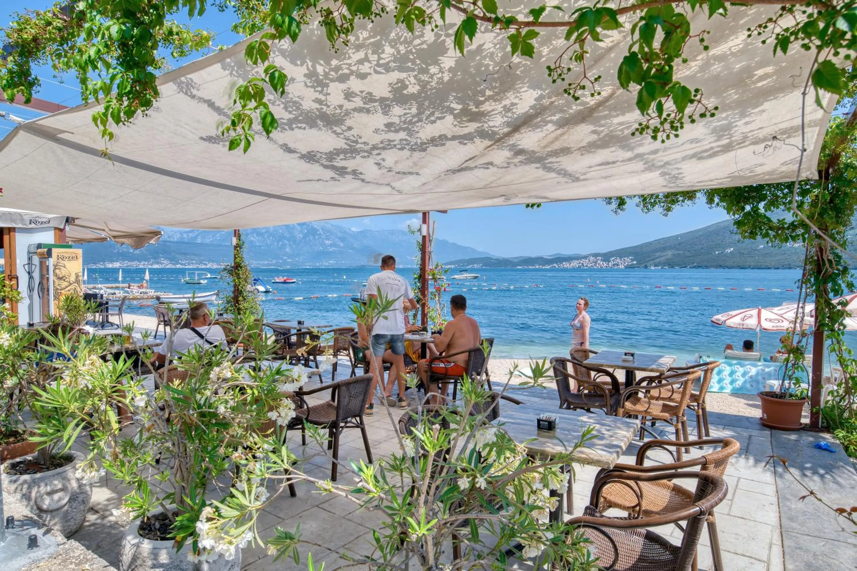 Beach in Garni Hotel Milica