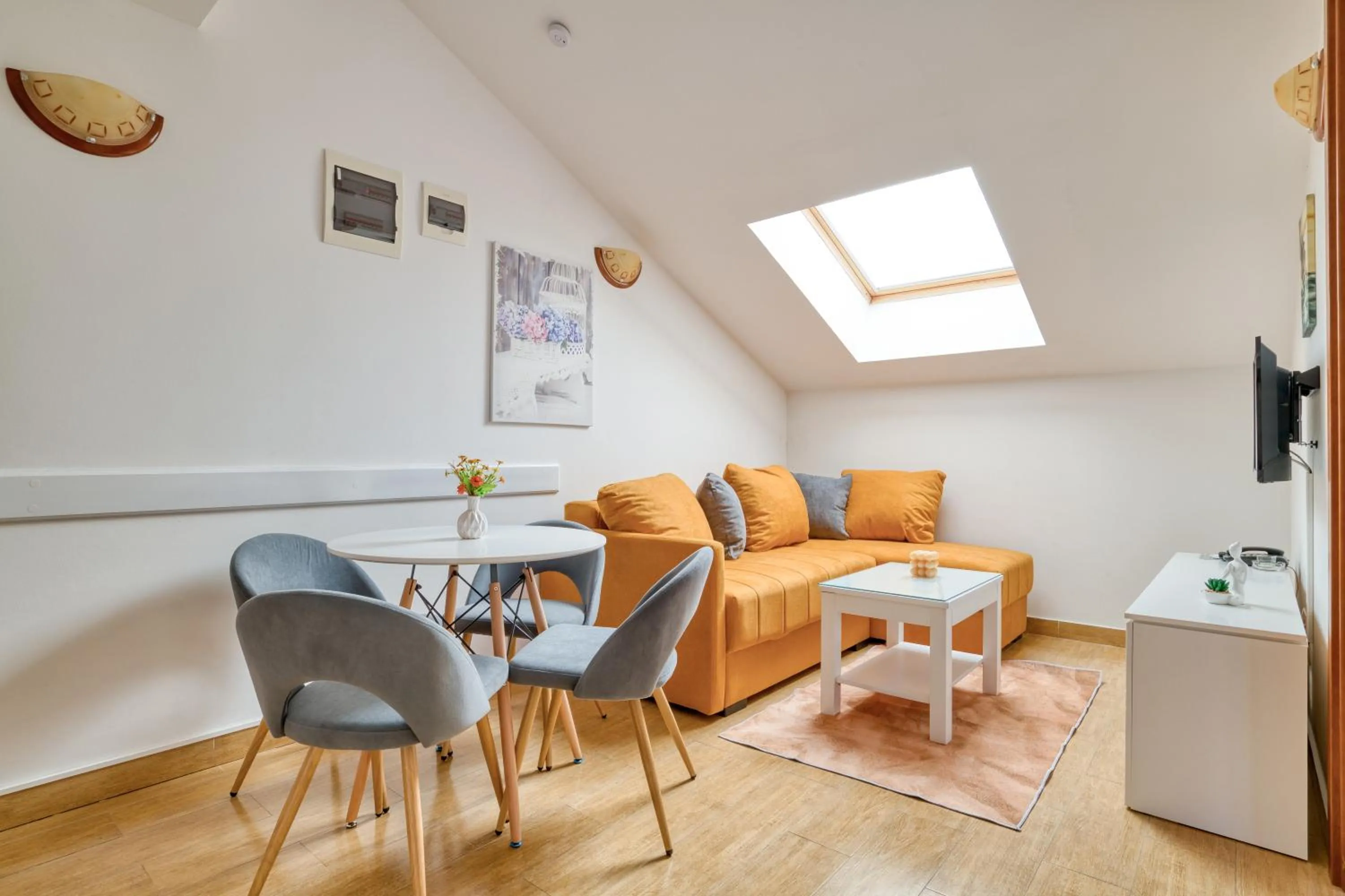 Living room in Garni Hotel Milica