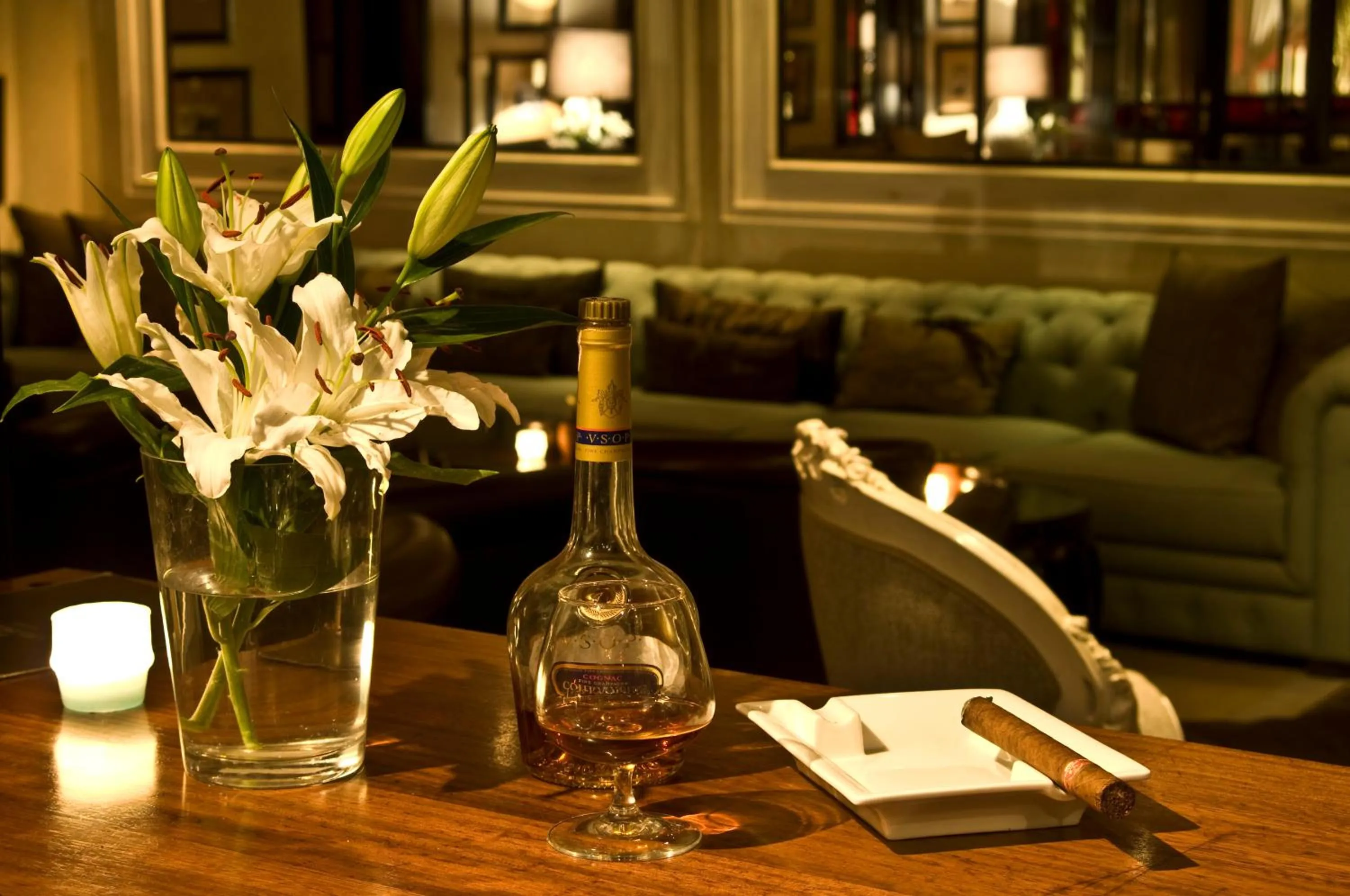 Lounge or bar in Le Riad Villa Blanche