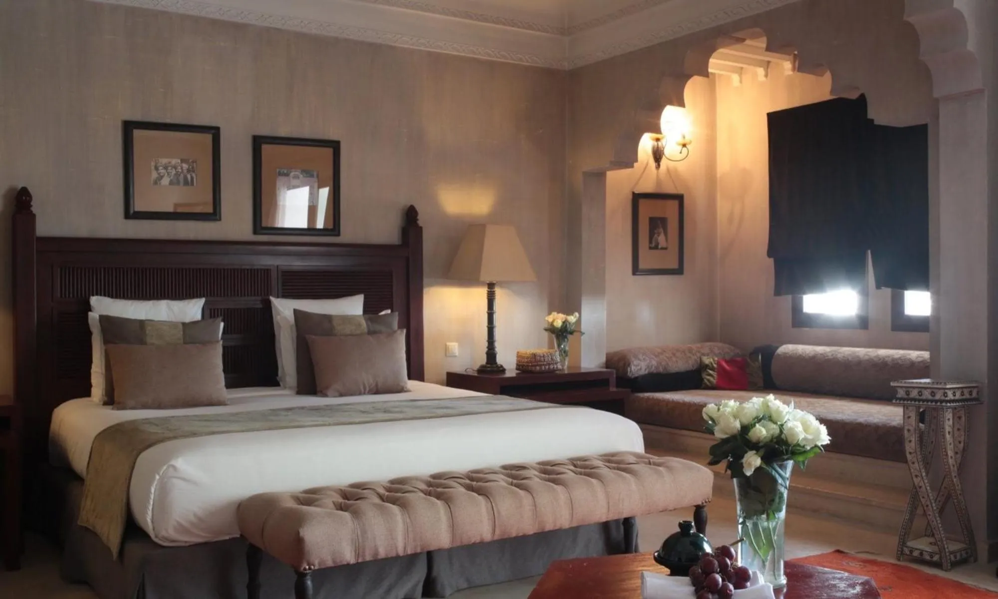 Bedroom, Bed in Le Riad Villa Blanche