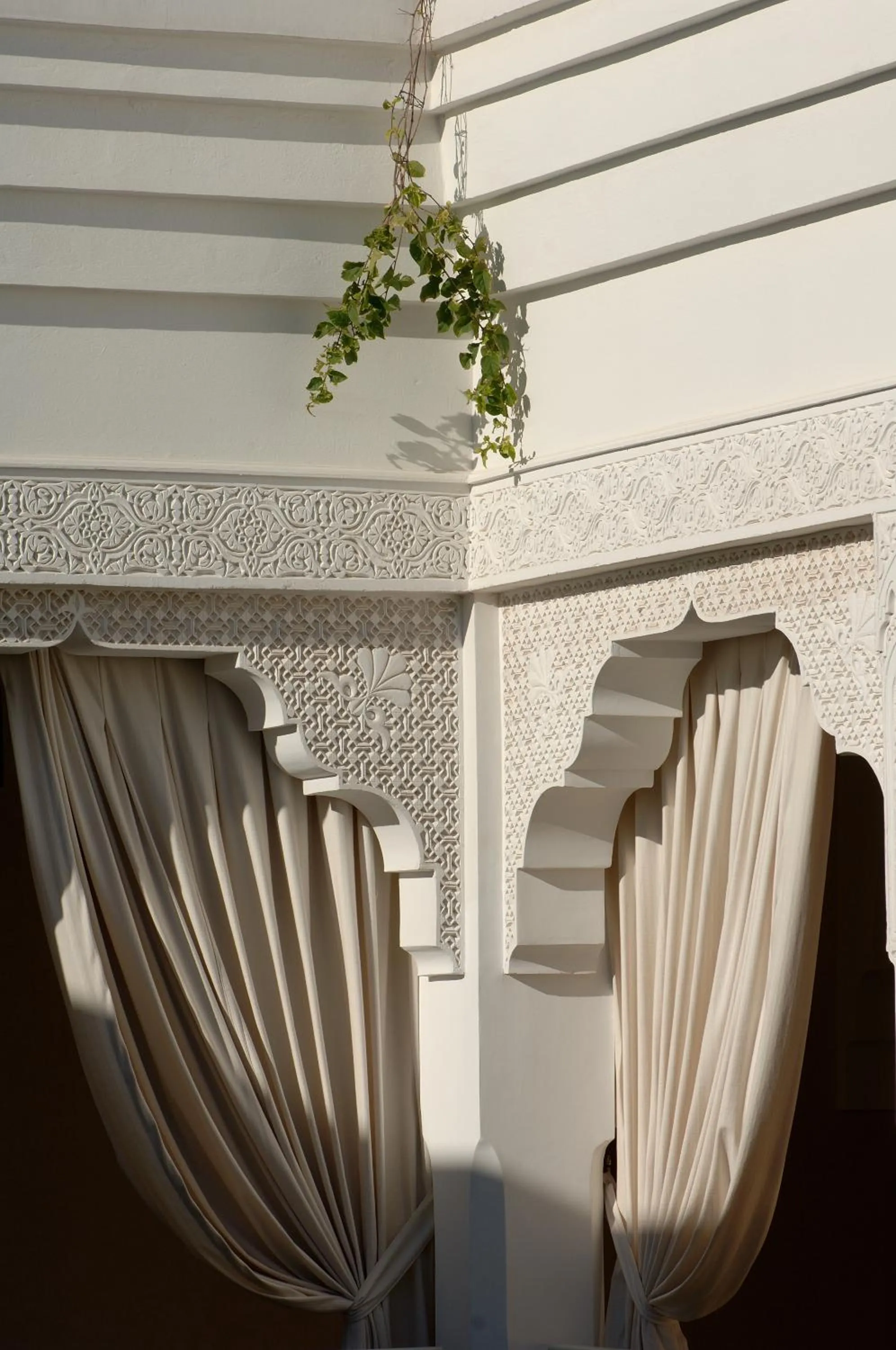 Property building in Le Riad Villa Blanche