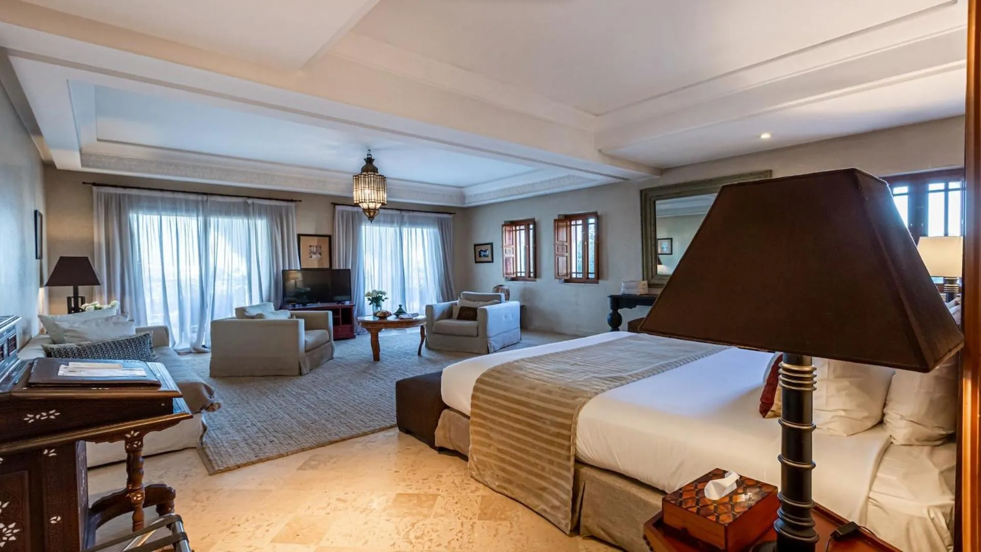 Bedroom, Bed in Le Riad Villa Blanche