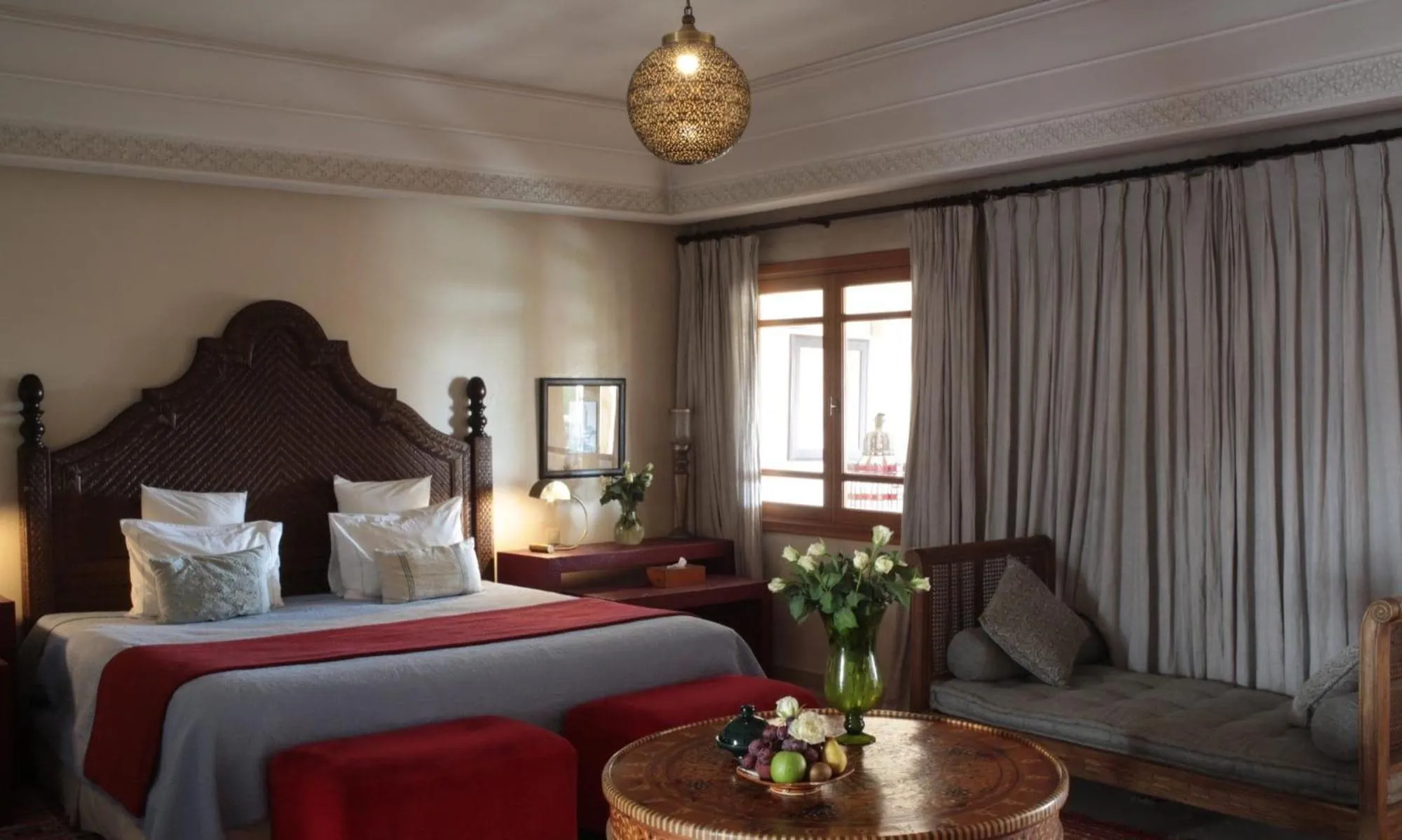 Bedroom, Bed in Le Riad Villa Blanche