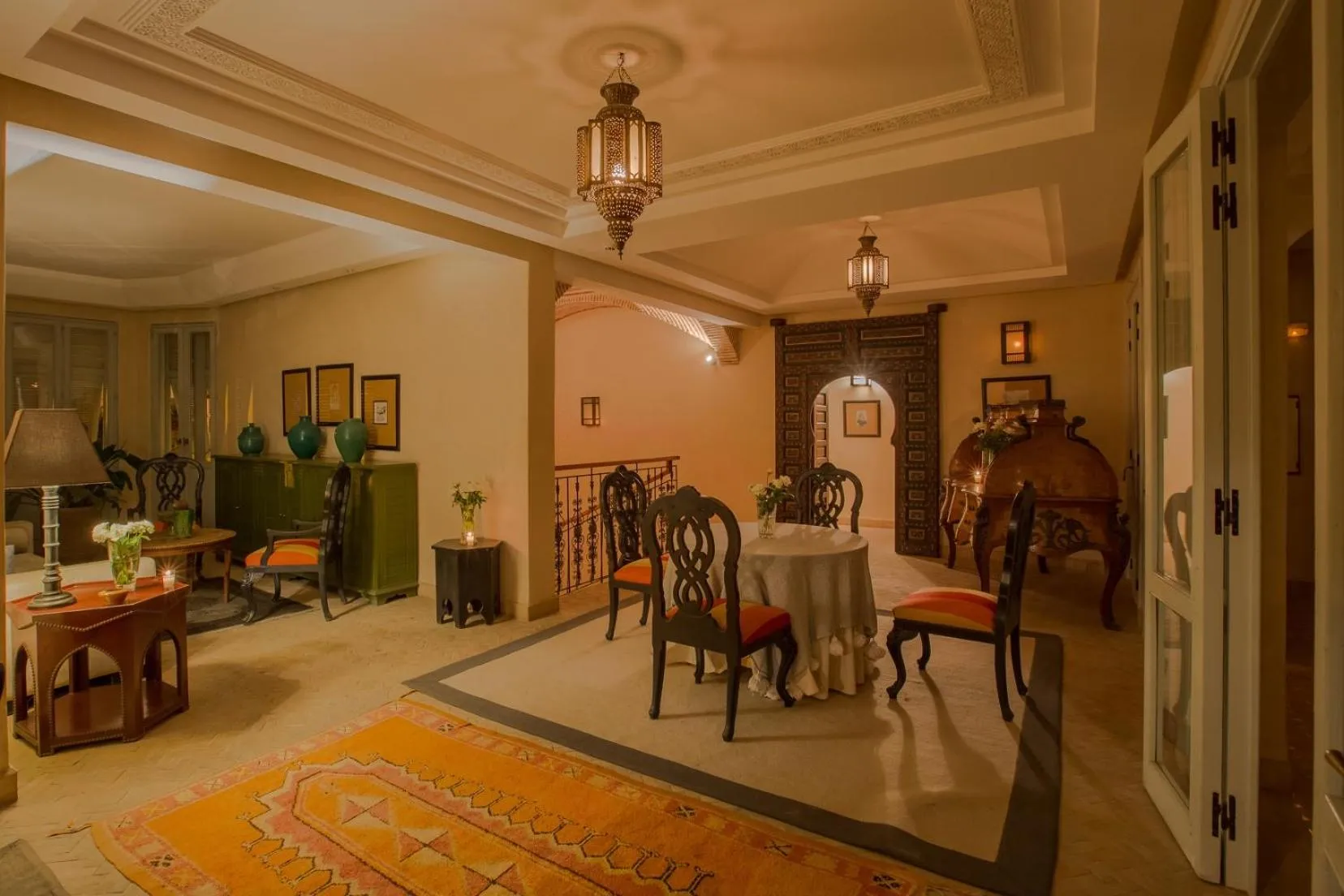 Decorative detail in Le Riad Villa Blanche