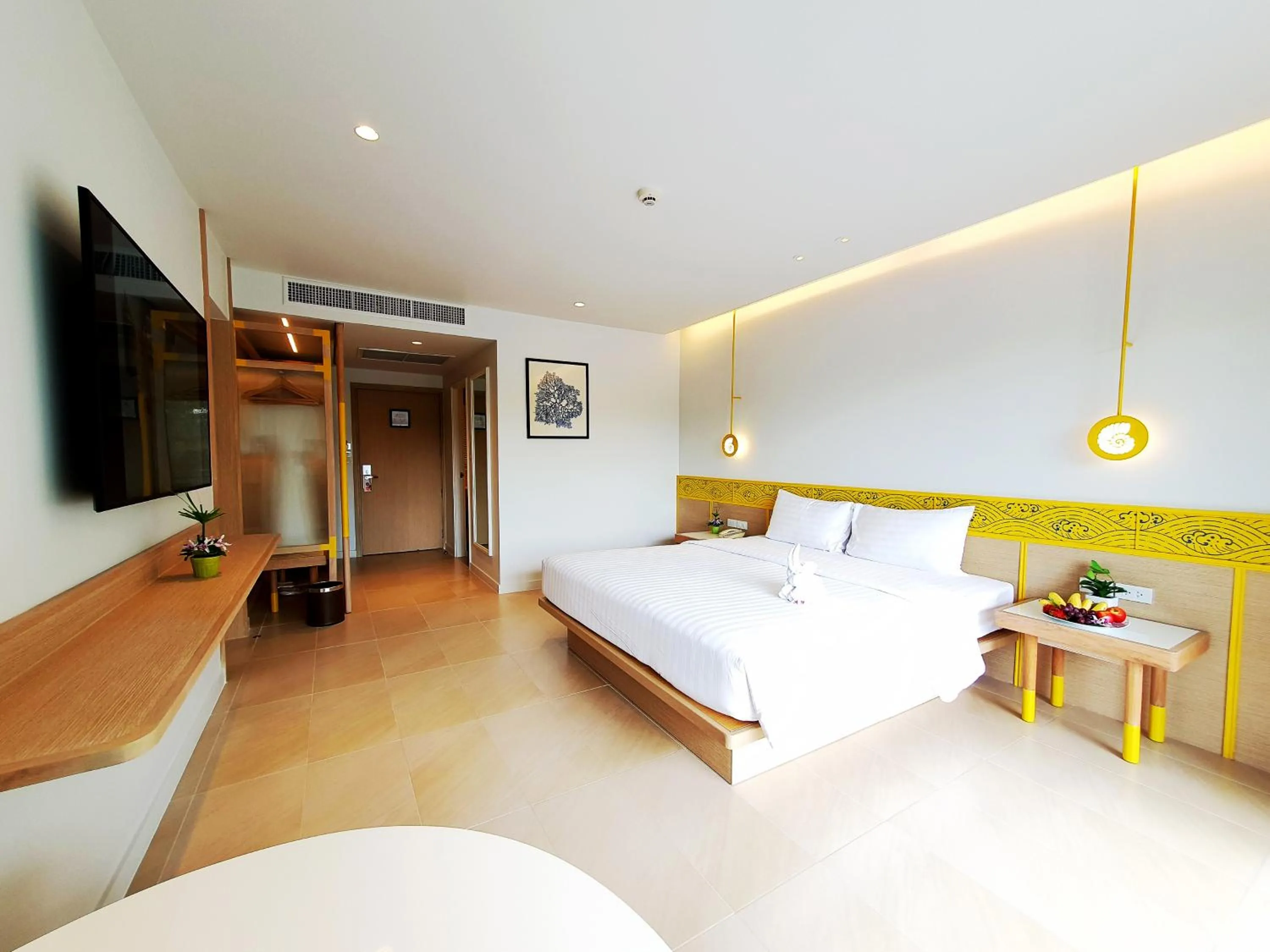Bed in Novotel Rayong Rim Pae Resort