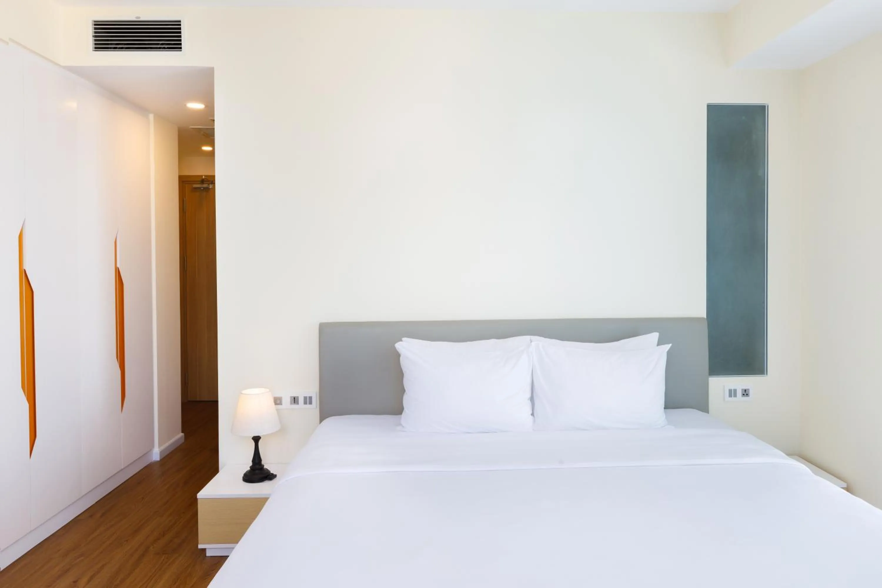 Bed in Ariyana SmartCondotel Nha Trang