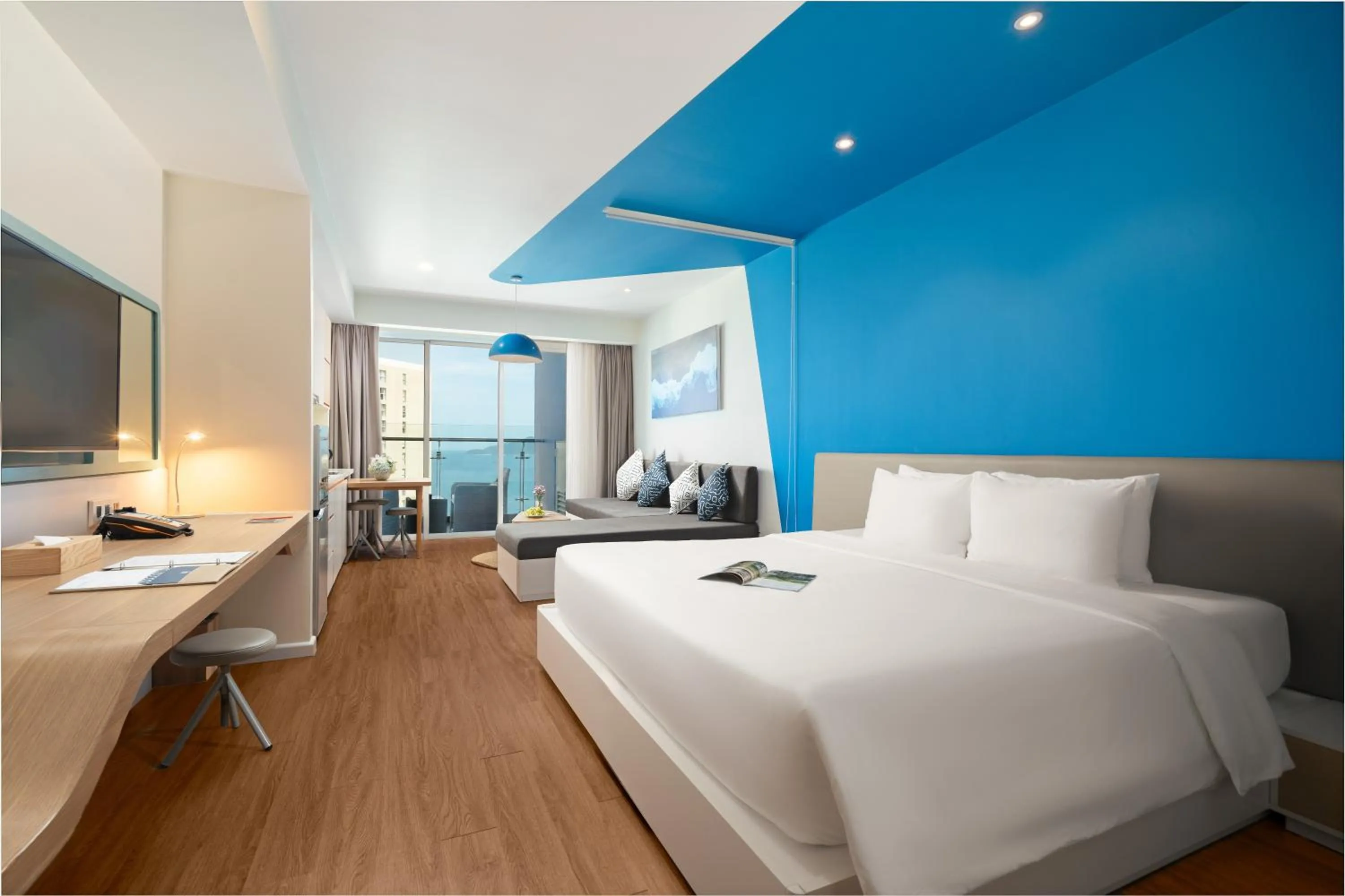 View (from property/room), Bed in TUI BLUE Nha Trang