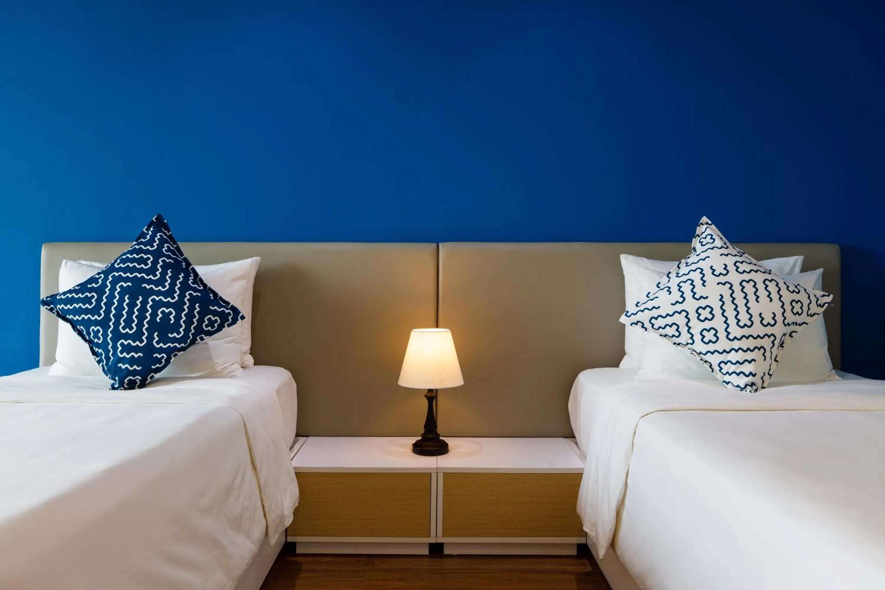 Bed in Ariyana SmartCondotel Nha Trang