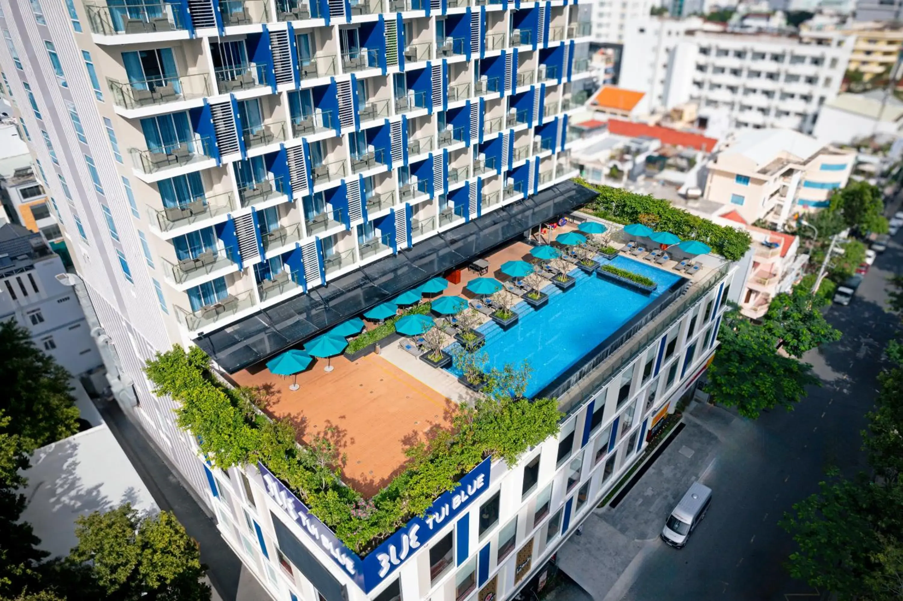Property building in Ariyana SmartCondotel Nha Trang Property building in Ariyana SmartCondotel Nha Trang
