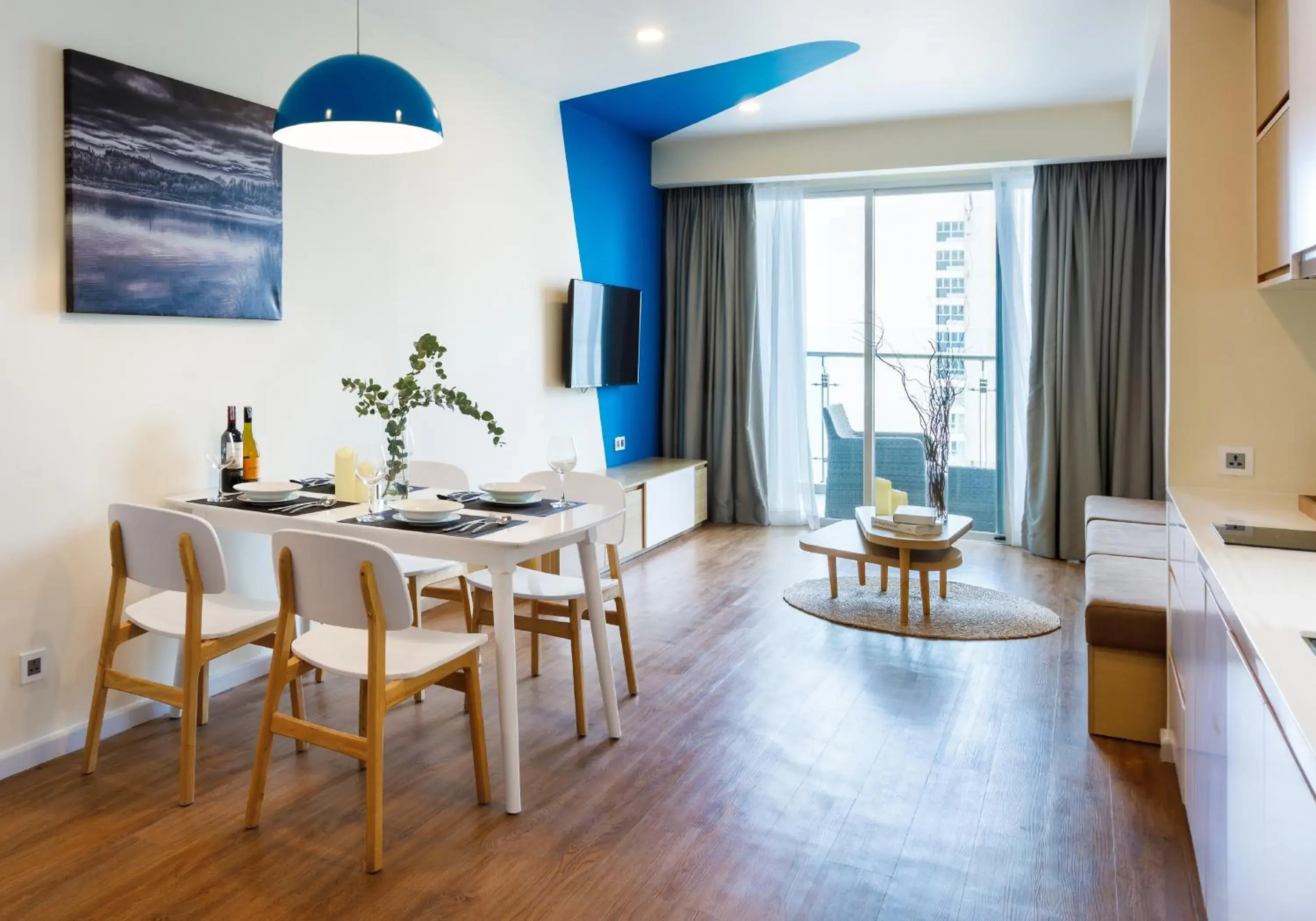 Living room in Ariyana SmartCondotel Nha Trang Living room in Ariyana SmartCondotel Nha Trang