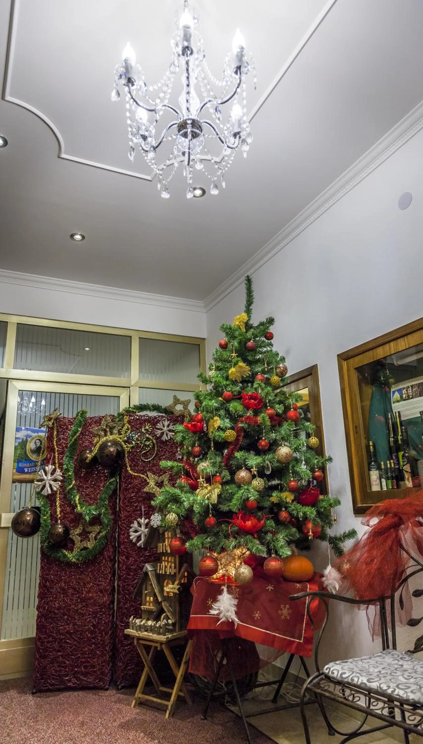 Decorative detail in Hotel-Gasthof Wilder Mann