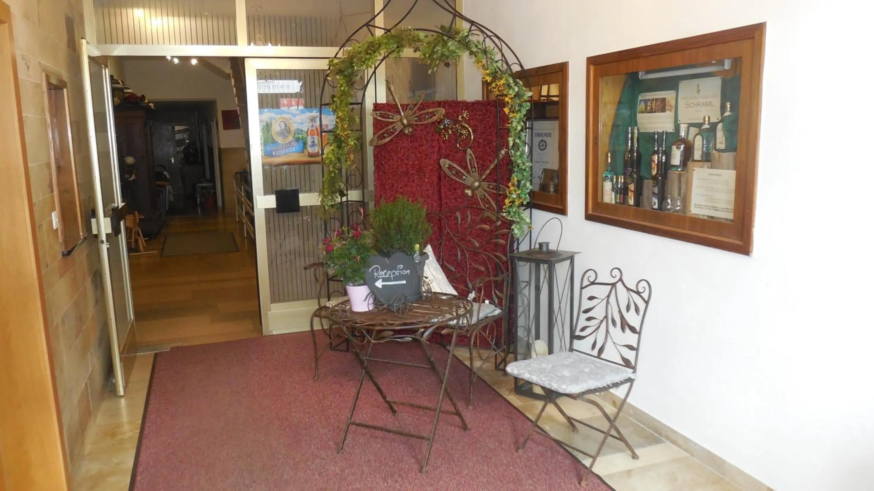 Lobby or reception in Hotel-Gasthof Wilder Mann