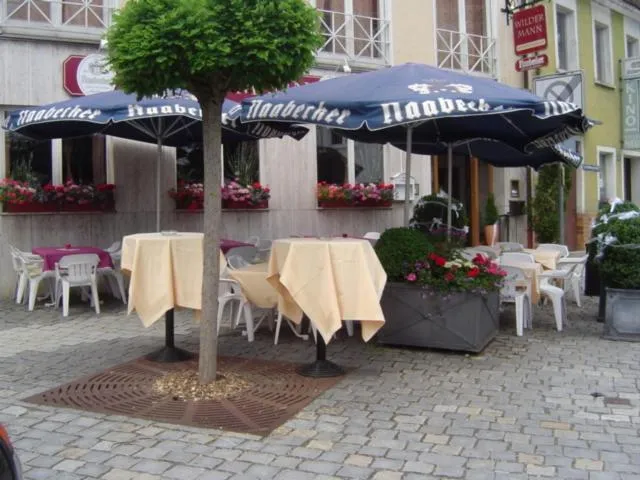 Patio in Hotel-Gasthof Wilder Mann