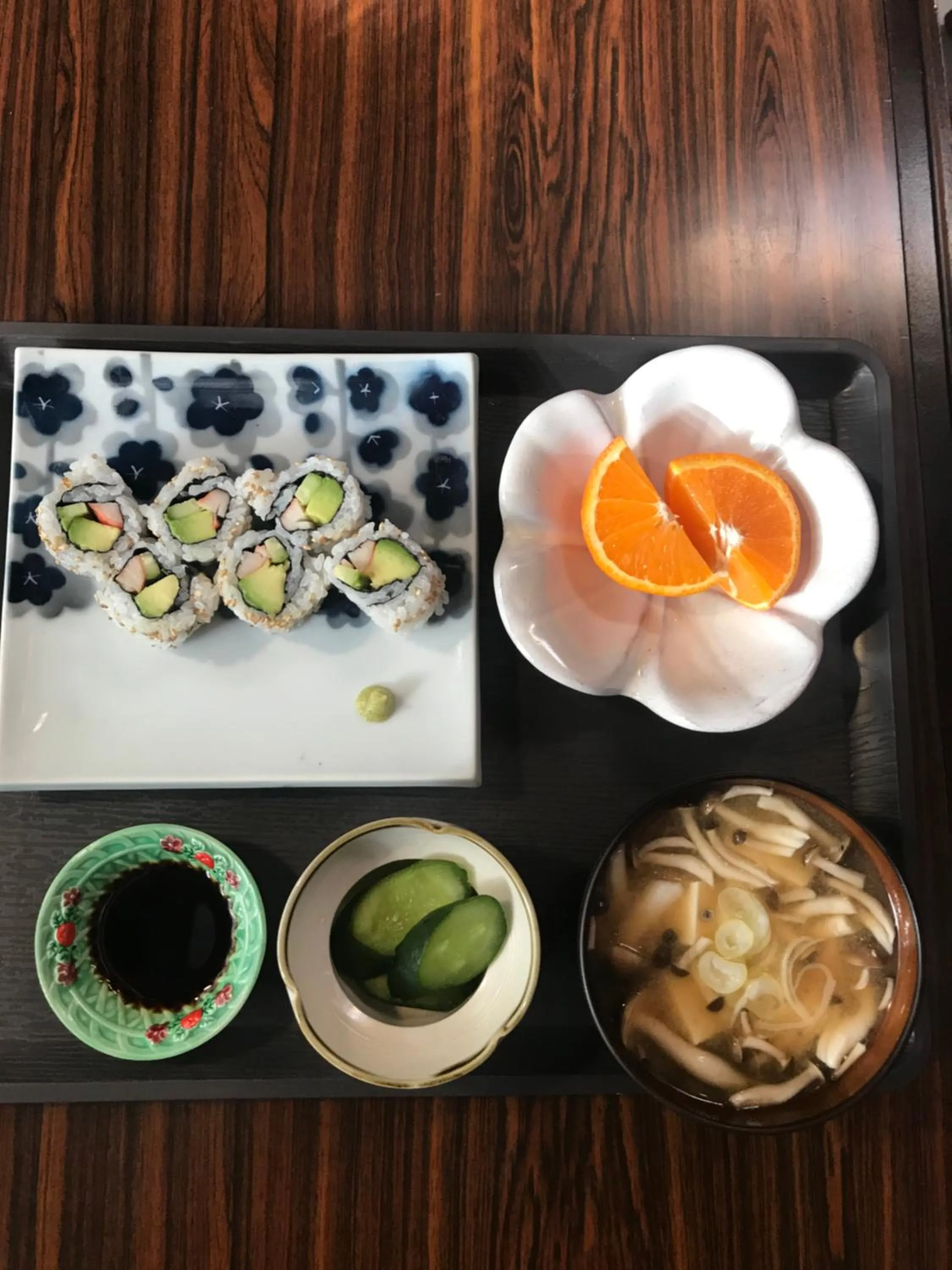 Asian breakfast in Shabby House