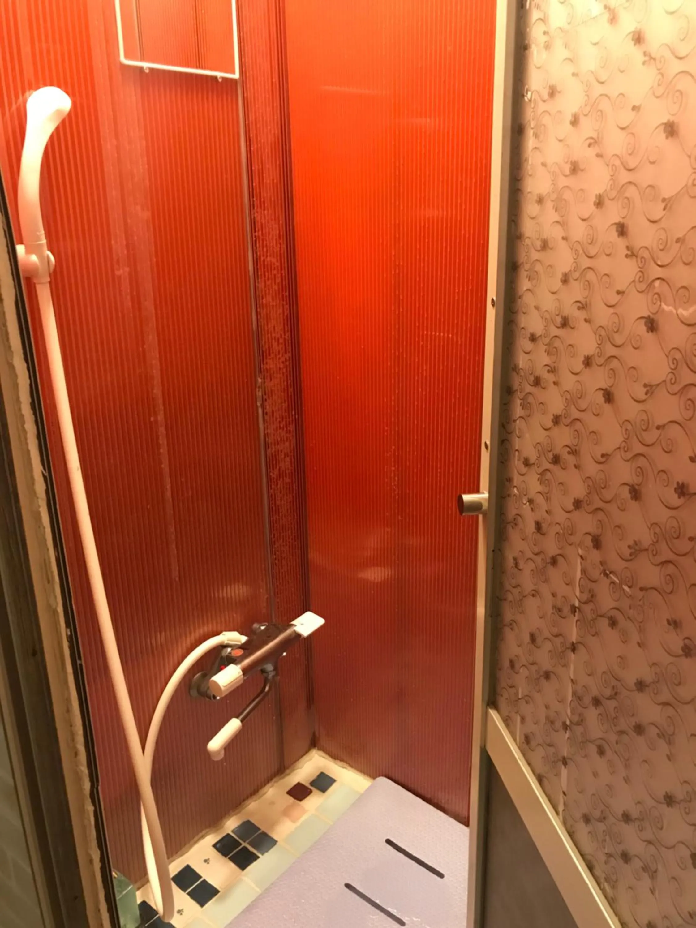 Shower in Shabby House