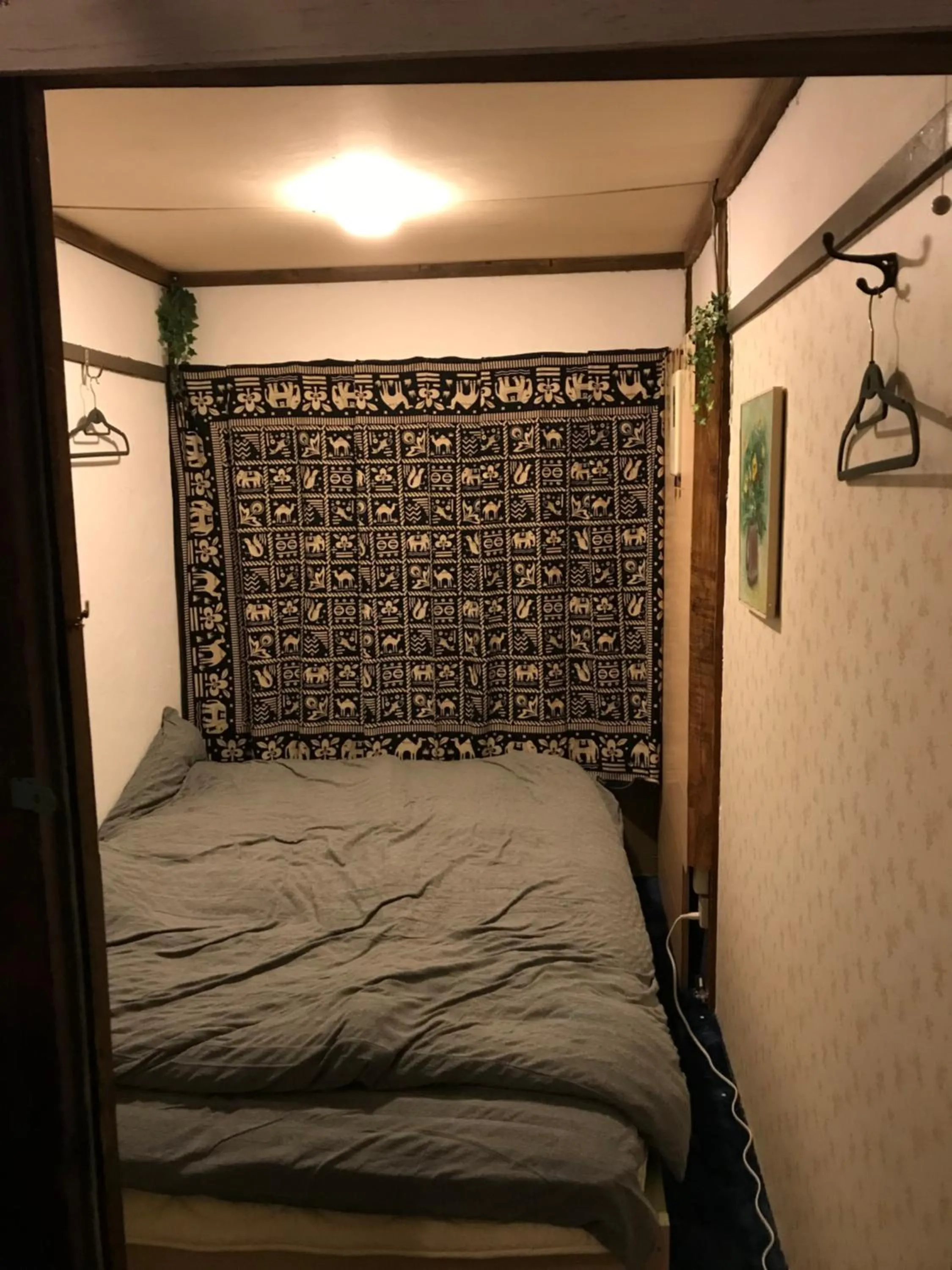 Bed in Shabby House