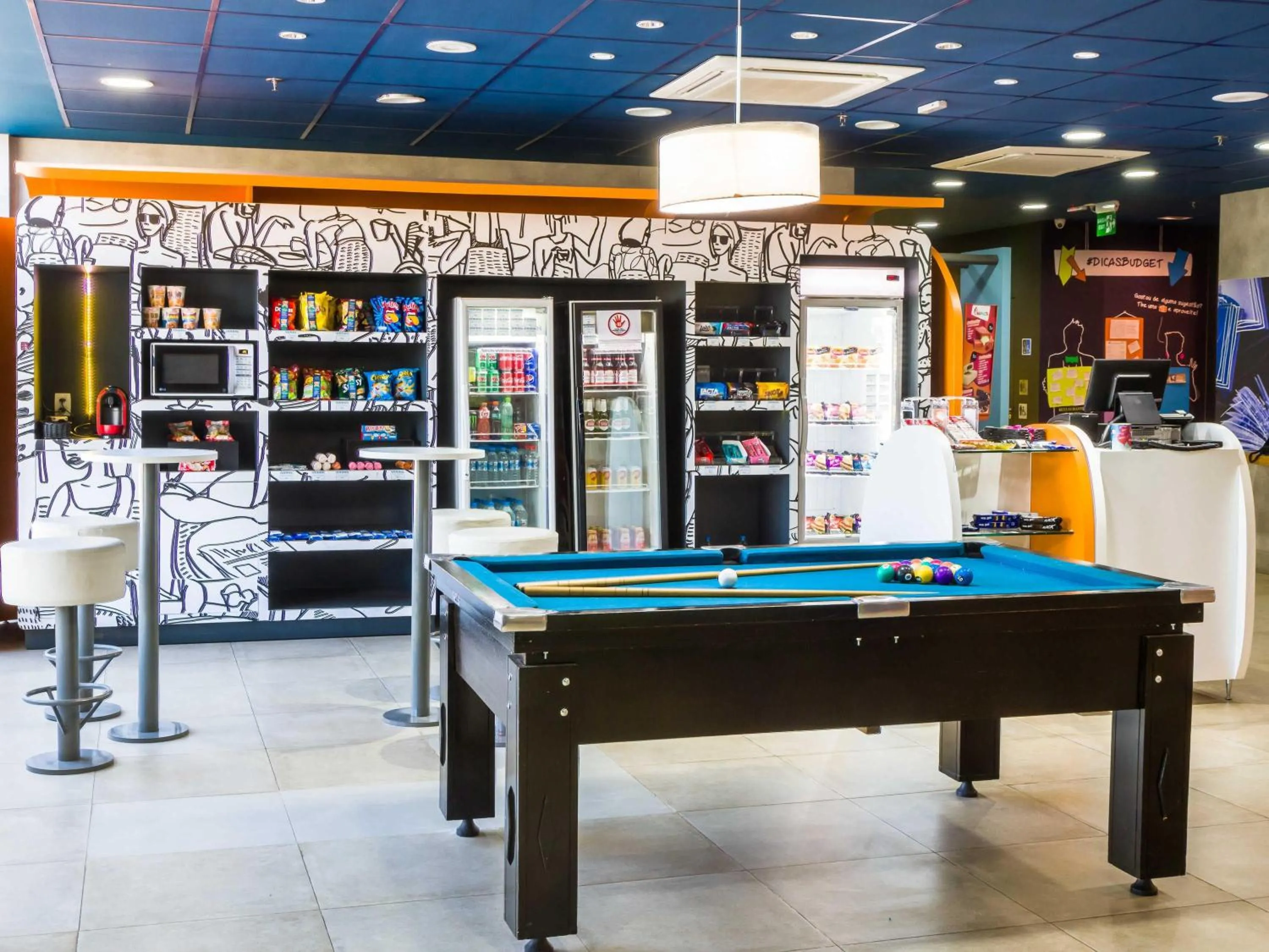 Lounge or bar in ibis budget Sao Jose do Rio Preto