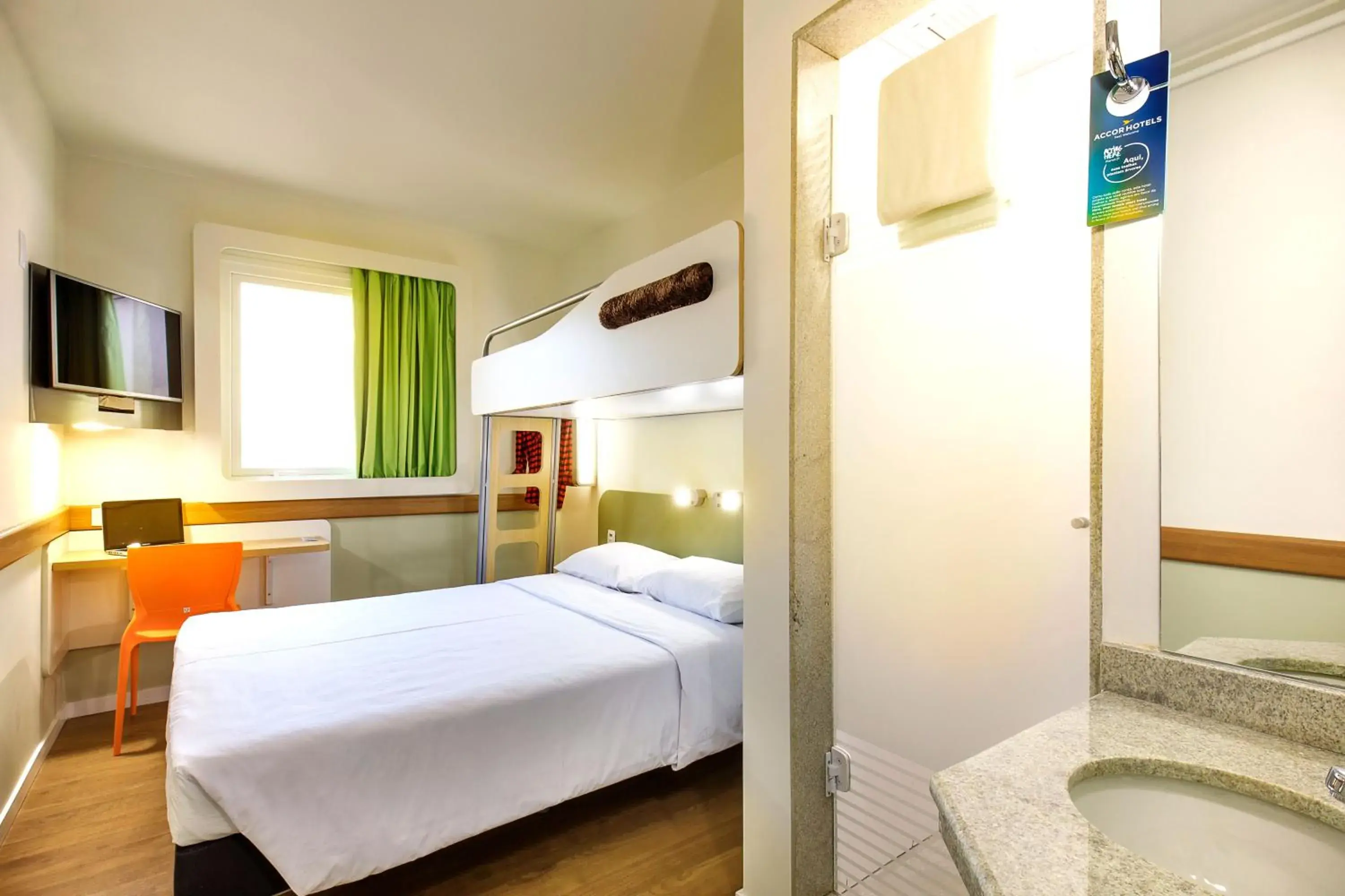 Bed in ibis budget Sao Jose do Rio Preto Bed in ibis budget Sao Jose do Rio Preto