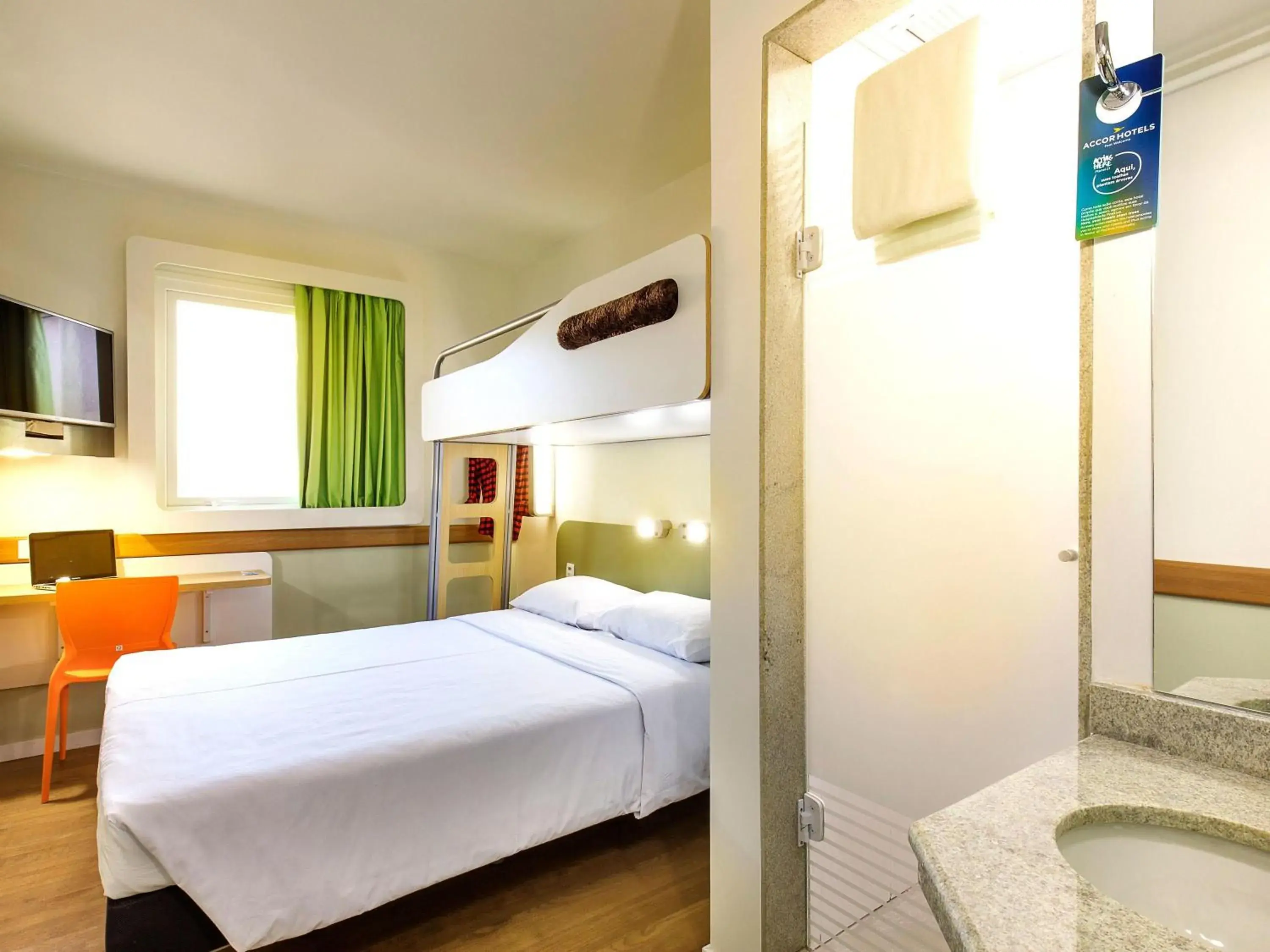 Bedroom, Bed in ibis budget Sao Jose do Rio Preto Bedroom, Bed in ibis budget Sao Jose do Rio Preto