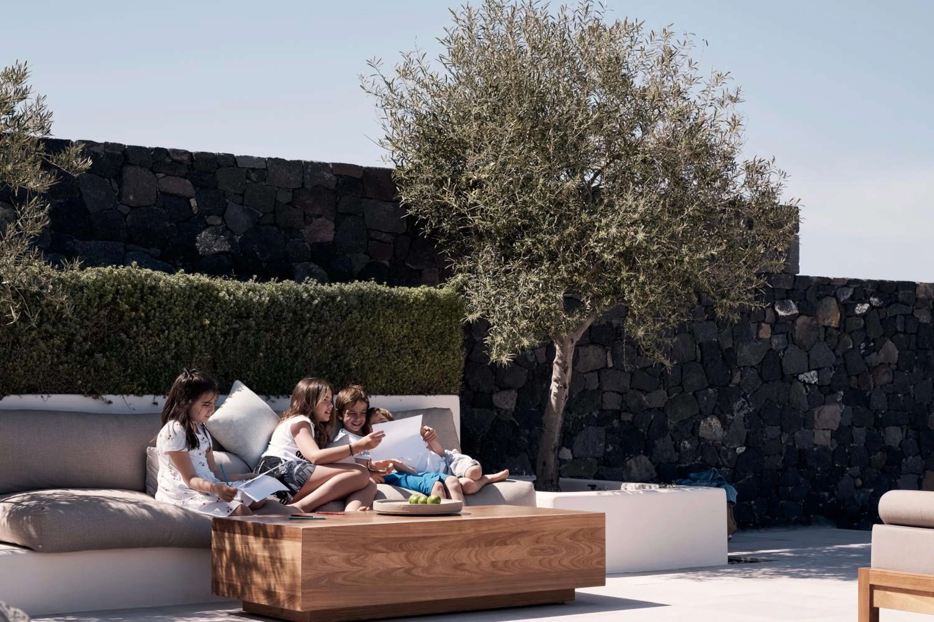 Patio in Canaves Epitome - Small Luxury Hotels of the World