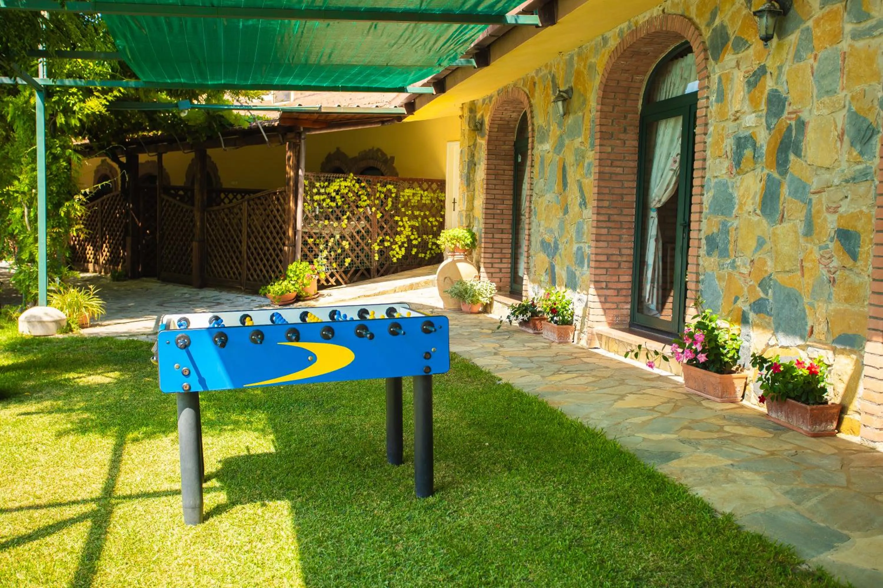 Children play ground in Residenza Giancesare Family Apartments