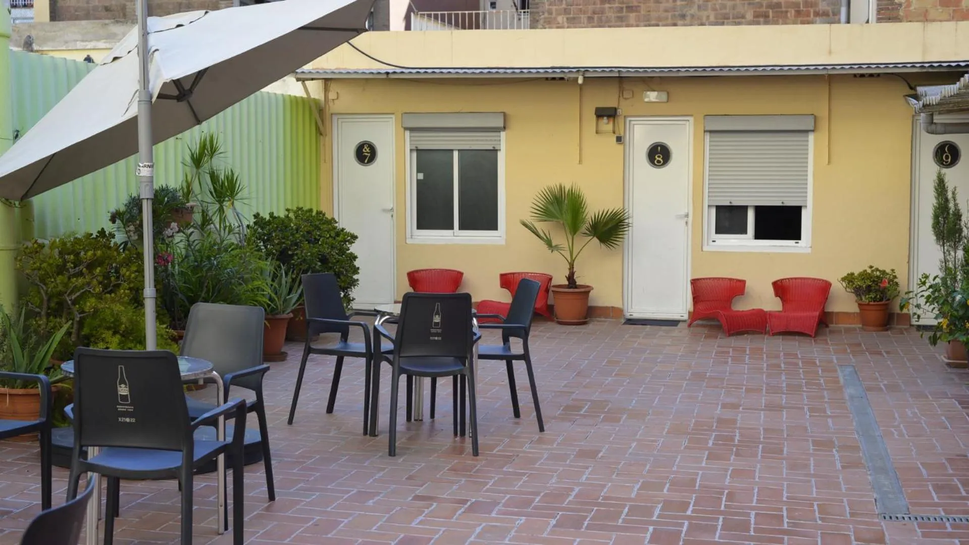 Balcony/Terrace in Paraiso Hostel
