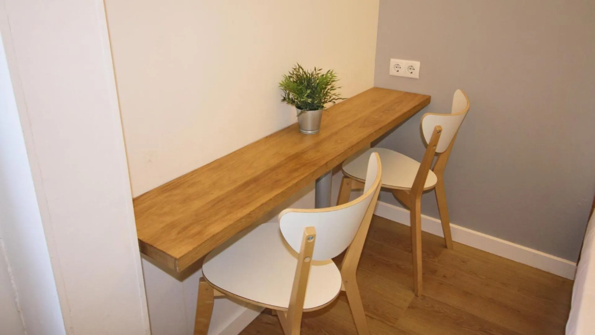 Seating area in Paraiso Hostel