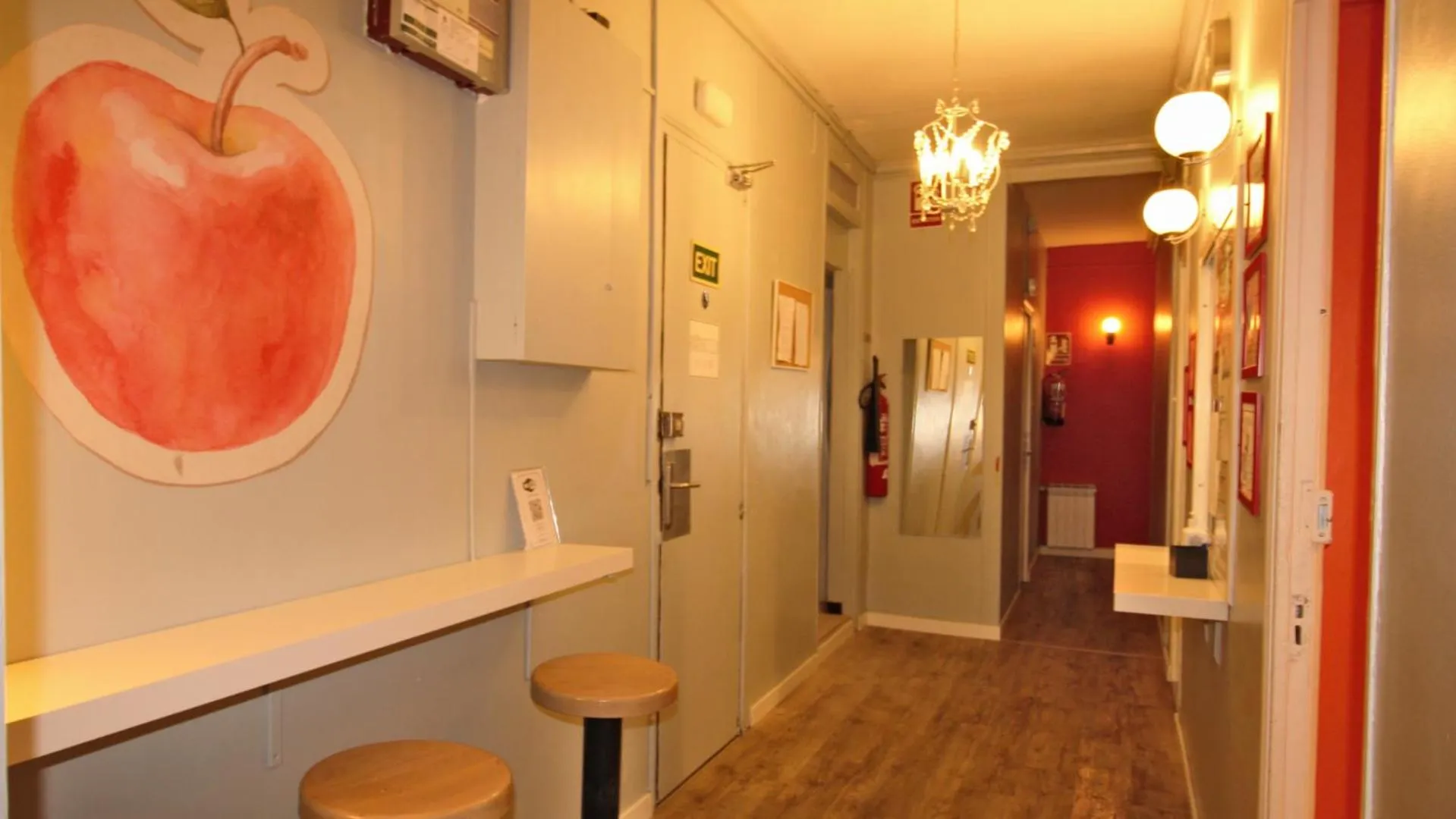 Lobby or reception in Paraiso Hostel